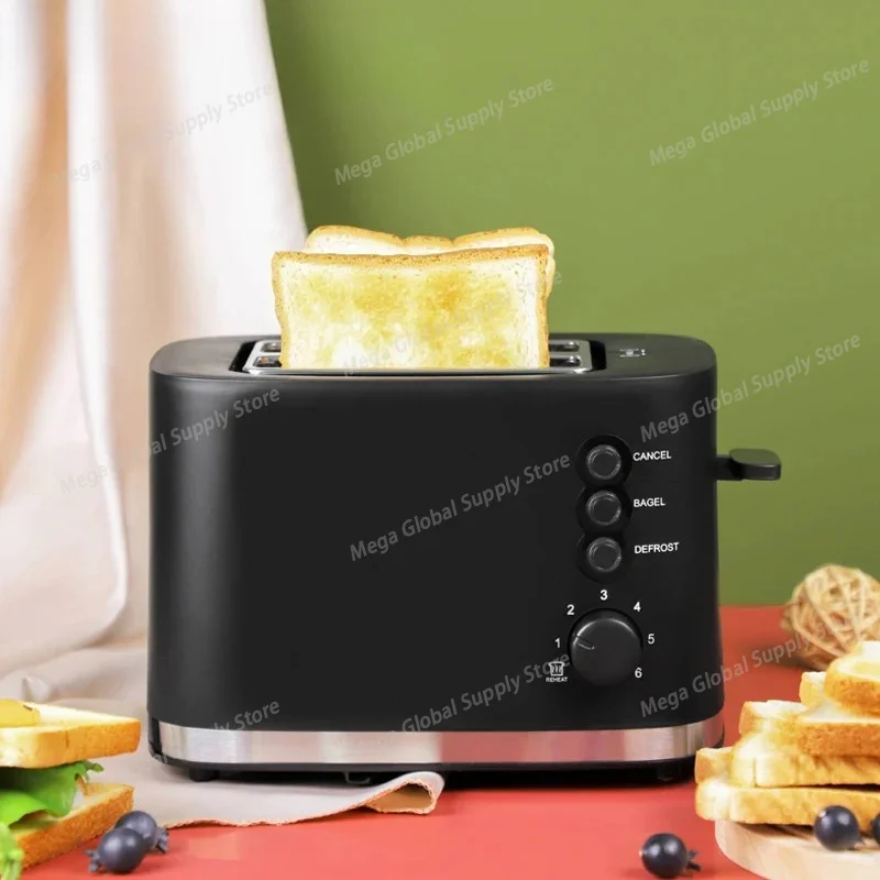 110V/220V Electric Toaster Automatic Bread Baking Machine Stainless steel Household Breakfast Toast Oven Sandwich Grill 2 Slice
110V/220V Electric Toaster Automatic Bread Baking Machine Stainless steel Household Breakfast Toast Oven Sandwich Grill 2 Slice