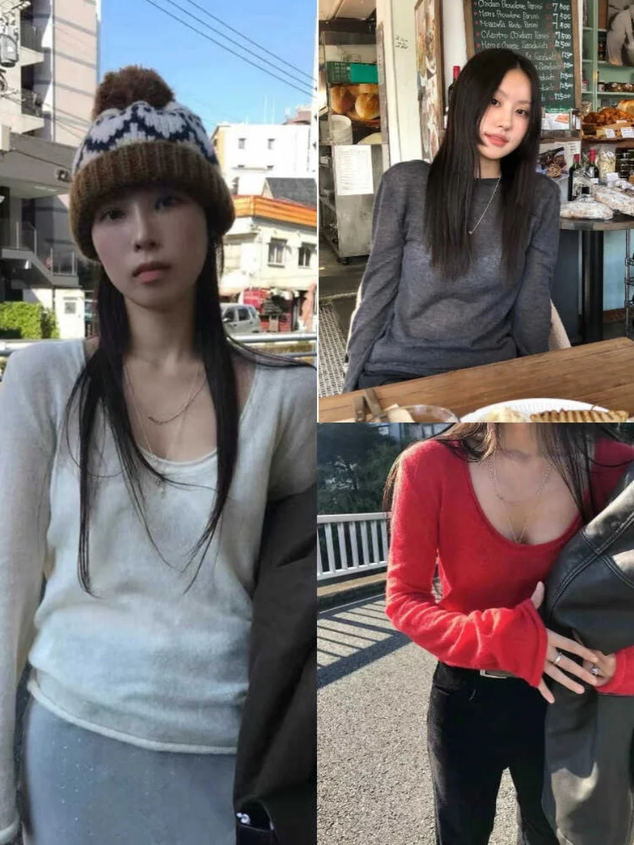 Sle двусторонний женский вязаный свитер Lazy Faion V-Ne Long Sve Knot Pure Color повседневная одежда
Sle двусторонний женский вязаный свитер Lazy Faion V-Ne Long Sve Knot Pure Color повседневная одежда