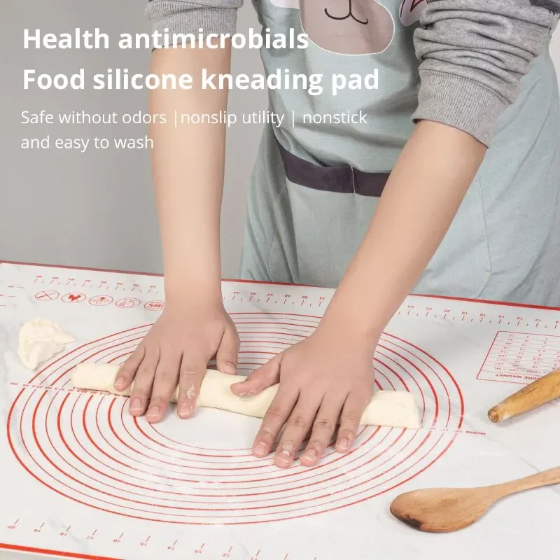 Kneading Dough Mat Silicone Baking Mat Pizza Cake Dough Maker Kitchen Cooking Grill Gadgets Bakeware
Kneading Dough Mat Silicone Baking Mat Pizza Cake Dough Maker Kitchen Cooking Grill Gadgets Bakeware
