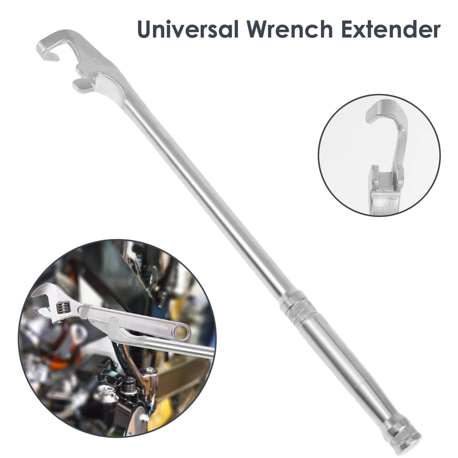Wrench Extender Tool Bar Extra Long Torque Adapter Universal Wrench Extender Extension Wrench Torque Multiplier forGarage Repair
Wrench Extender Tool Bar Extra Long Torque Adapter Universal Wrench Extender Extension Wrench Torque Multiplier forGarage Repair