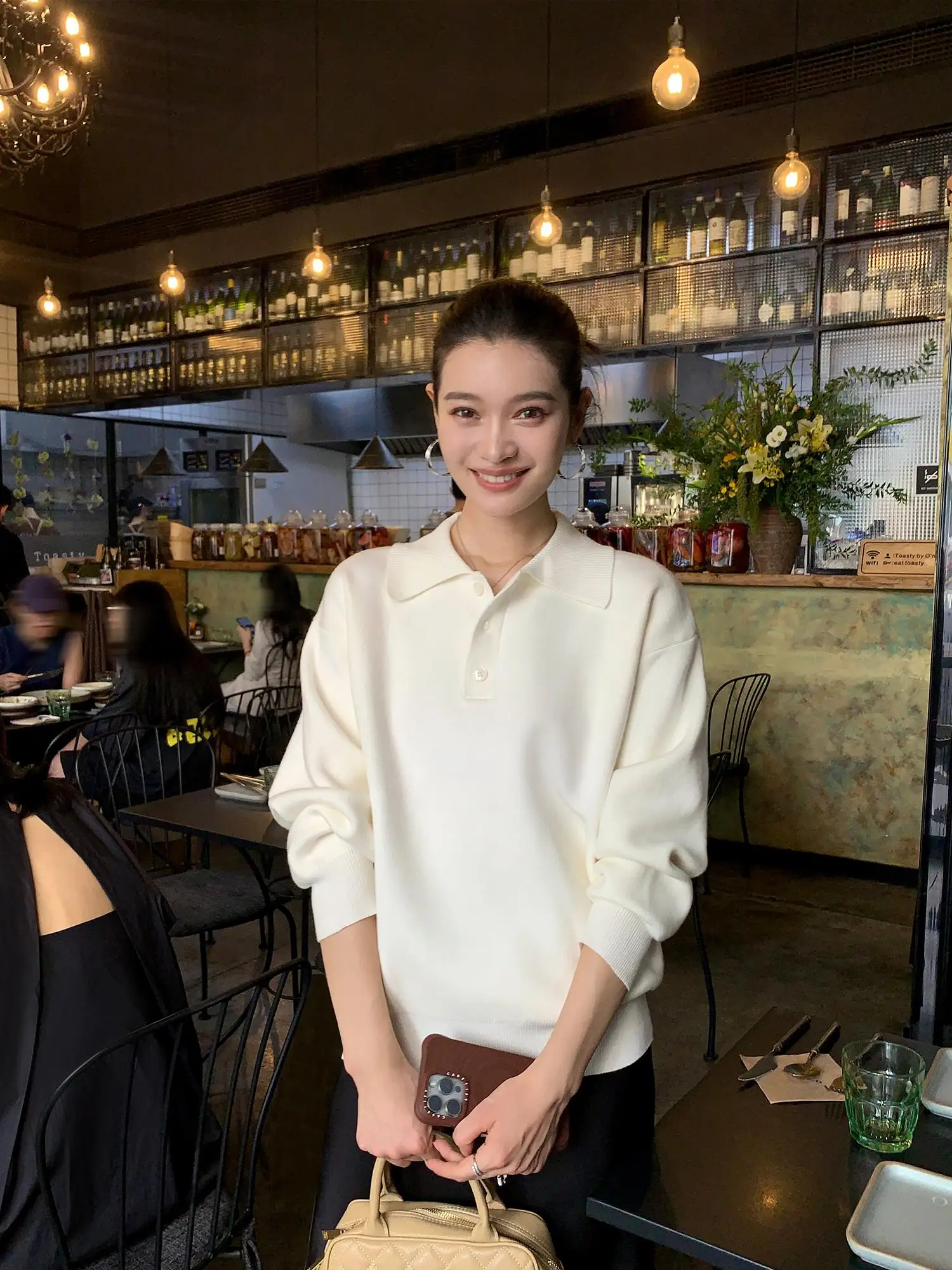 Pusumede Simple Ne вязаный свитер, женский свободный длинный све, верхняя одежда, осень-зима, удобный повседневный полиэстер...
Pusumede Simple Ne вязаный свитер, женский свободный длинный све, верхняя одежда, осень-зима, удобный повседневный полиэстер...