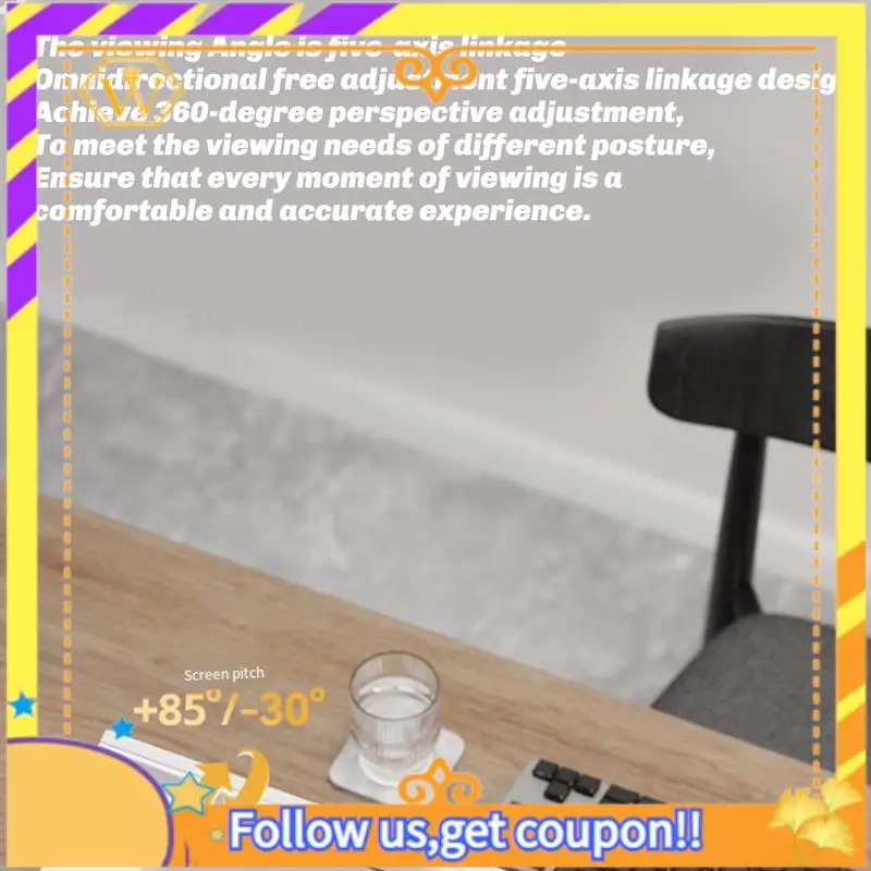 Latest-F160 Desktop Spring Monitor Arm 17-27" Dual Monitor Holder Mount Arm Full Motion Display Stand Loading 2-9 Kgs A
Latest-F160 Desktop Spring Monitor Arm 17-27" Dual Monitor Holder Mount Arm Full Motion Display Stand Loading 2-9 Kgs A