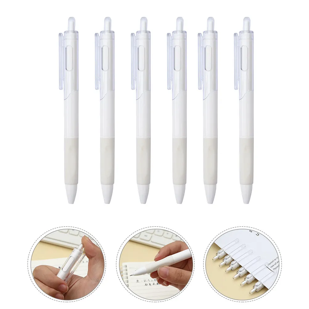 10Pcs Press Type Gel Pens Black 0.5mm Fine Tip Pens Smooth Writing Office School Student Signing Supplies Office Supplies
10Pcs Press Type Gel Pens Black 0.5mm Fine Tip Pens Smooth Writing Office School Student Signing Supplies Office Supplies