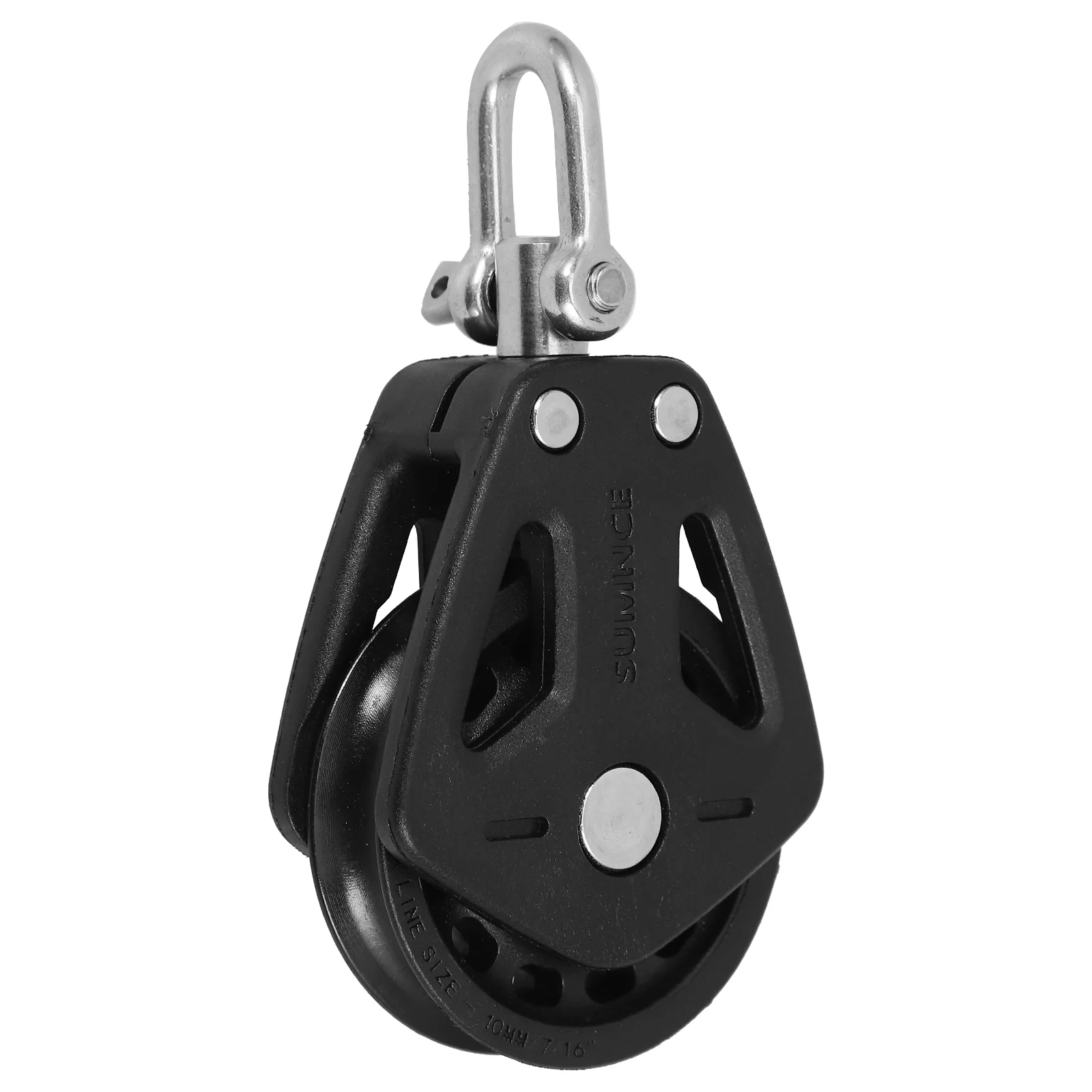 Nylon Single Rotating Bearing Pulley System Gym Pulleys Sailboat Gym Lifting Accessories Stainless Steel Boat Hardware
Nylon Single Rotating Bearing Pulley System Gym Pulleys Sailboat Gym Lifting Accessories Stainless Steel Boat Hardware