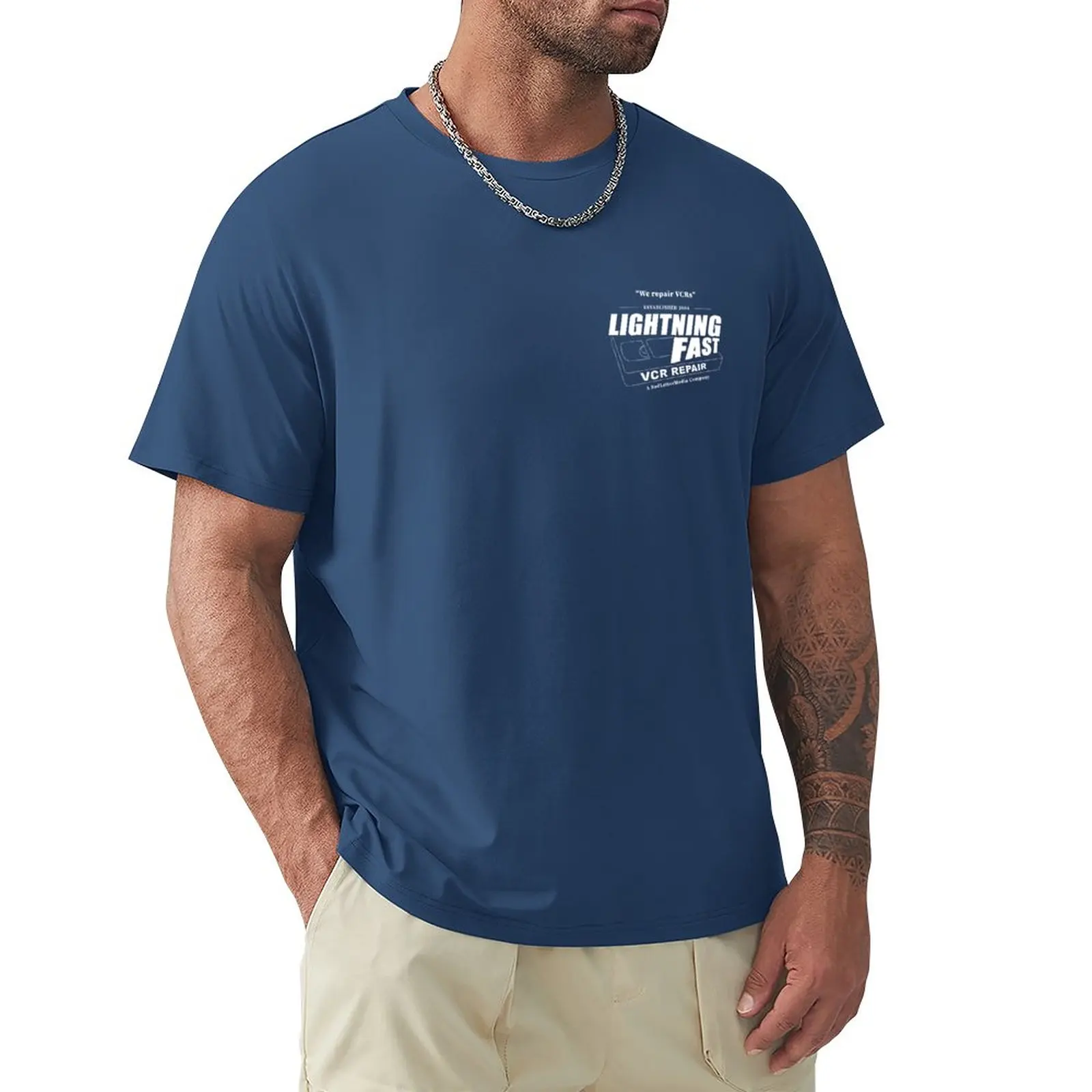 Lightning Fast VCR Repair - RedLetterMedia T-Shirt oversized t shirt Short t-shirt T-shirts for men cotton
Lightning Fast VCR Repair - RedLetterMedia T-Shirt oversized t shirt Short t-shirt T-shirts for men cotton