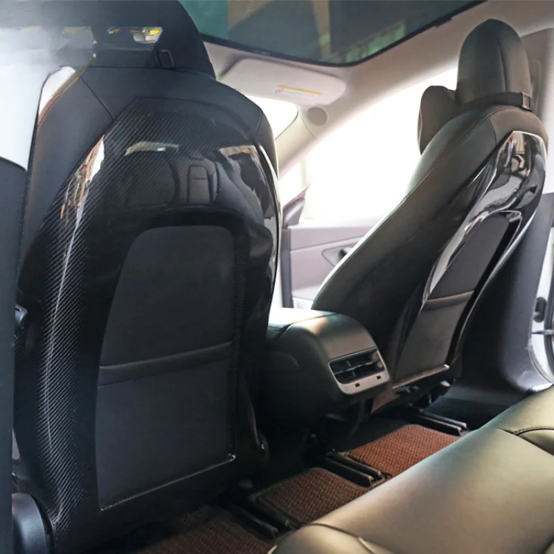 Suitable for Tesla Model 3 Y Real Fiber Interior Dry Carbon Seat Back Decorative Sticker
Suitable for Tesla Model 3 Y Real Fiber Interior Dry Carbon Seat Back Decorative Sticker