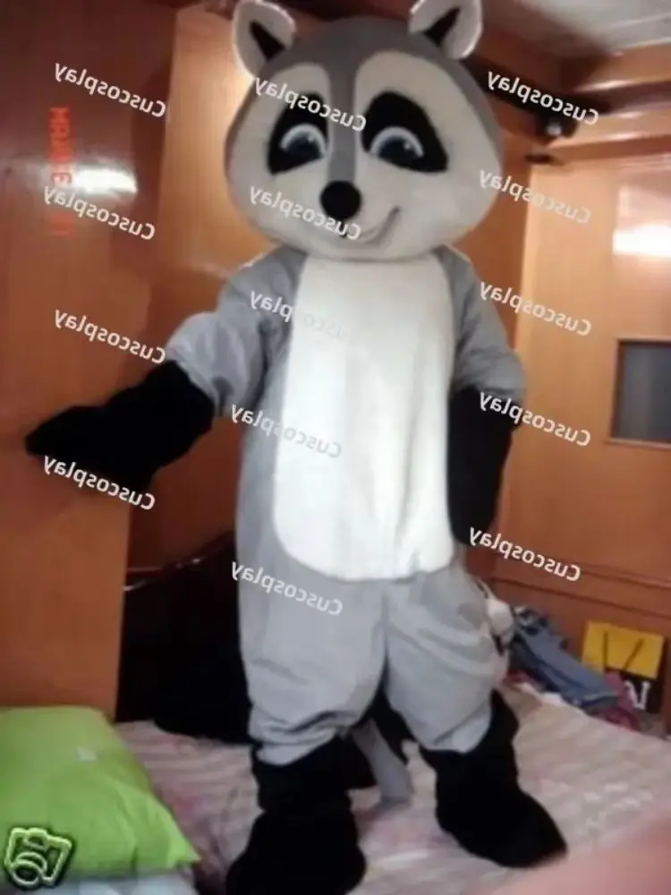 Cute Grey Raccoon Mascot Costume Plush Outfit for Halloween Christmas Stage Performance Cartoon Character Fancy Suit
Cute Grey Raccoon Mascot Costume Plush Outfit for Halloween Christmas Stage Performance Cartoon Character Fancy Suit