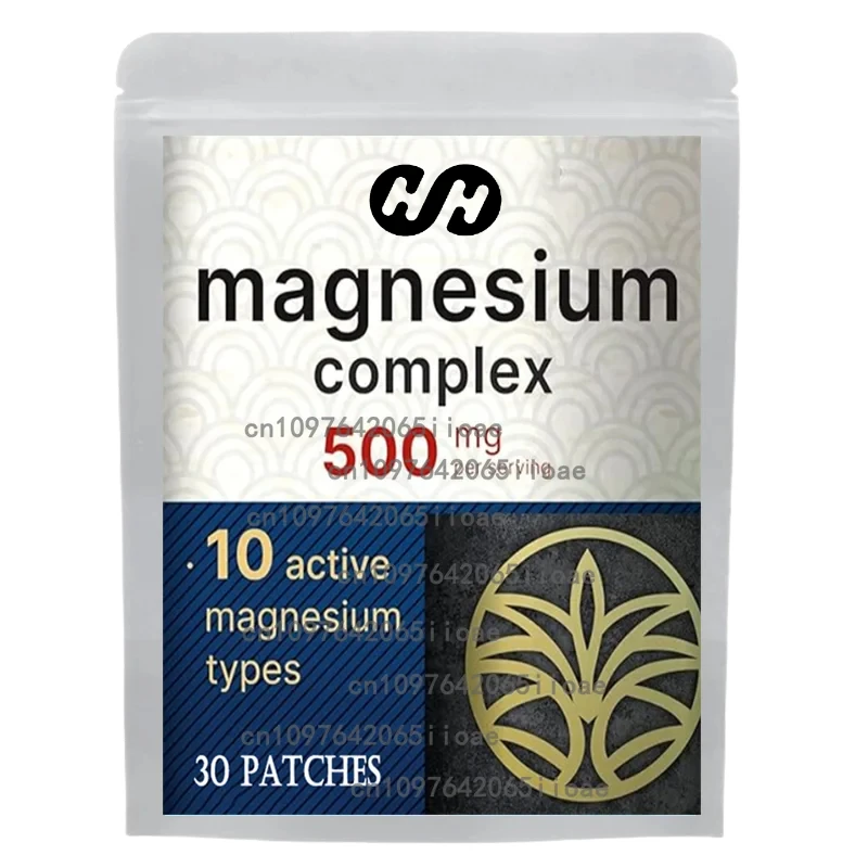 Magnesium Complex Transdermal Patches for Support Sleep, Muscle,Cortisol & Heart Health 30 Patches
Magnesium Complex Transdermal Patches for Support Sleep, Muscle,Cortisol & Heart Health 30 Patches