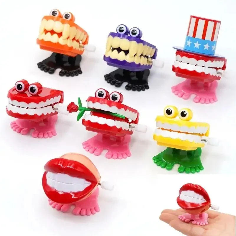 Plastic Jumping Teeth Novelty Clock Ornament, Funny Dental Shape Decor, Holiday Party Atmosphere Present for Christmas Halloween
Plastic Jumping Teeth Novelty Clock Ornament, Funny Dental Shape Decor, Holiday Party Atmosphere Present for Christmas Halloween