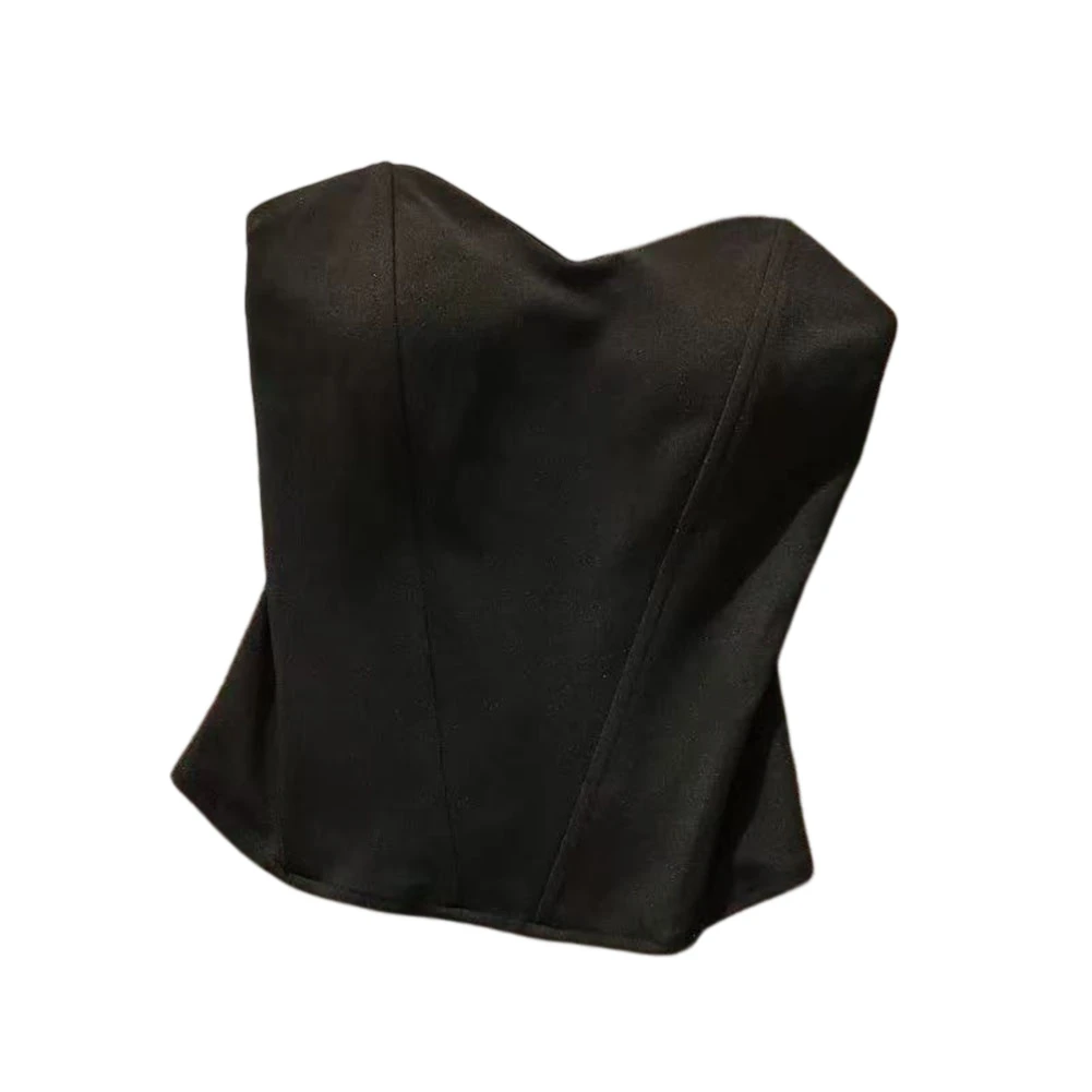 Strapless Fishbone Corset Top for Women Polyester Base Layer for Wedding Dresses and Evening Wear with Natural Movement
Strapless Fishbone Corset Top for Women Polyester Base Layer for Wedding Dresses and Evening Wear with Natural Movement