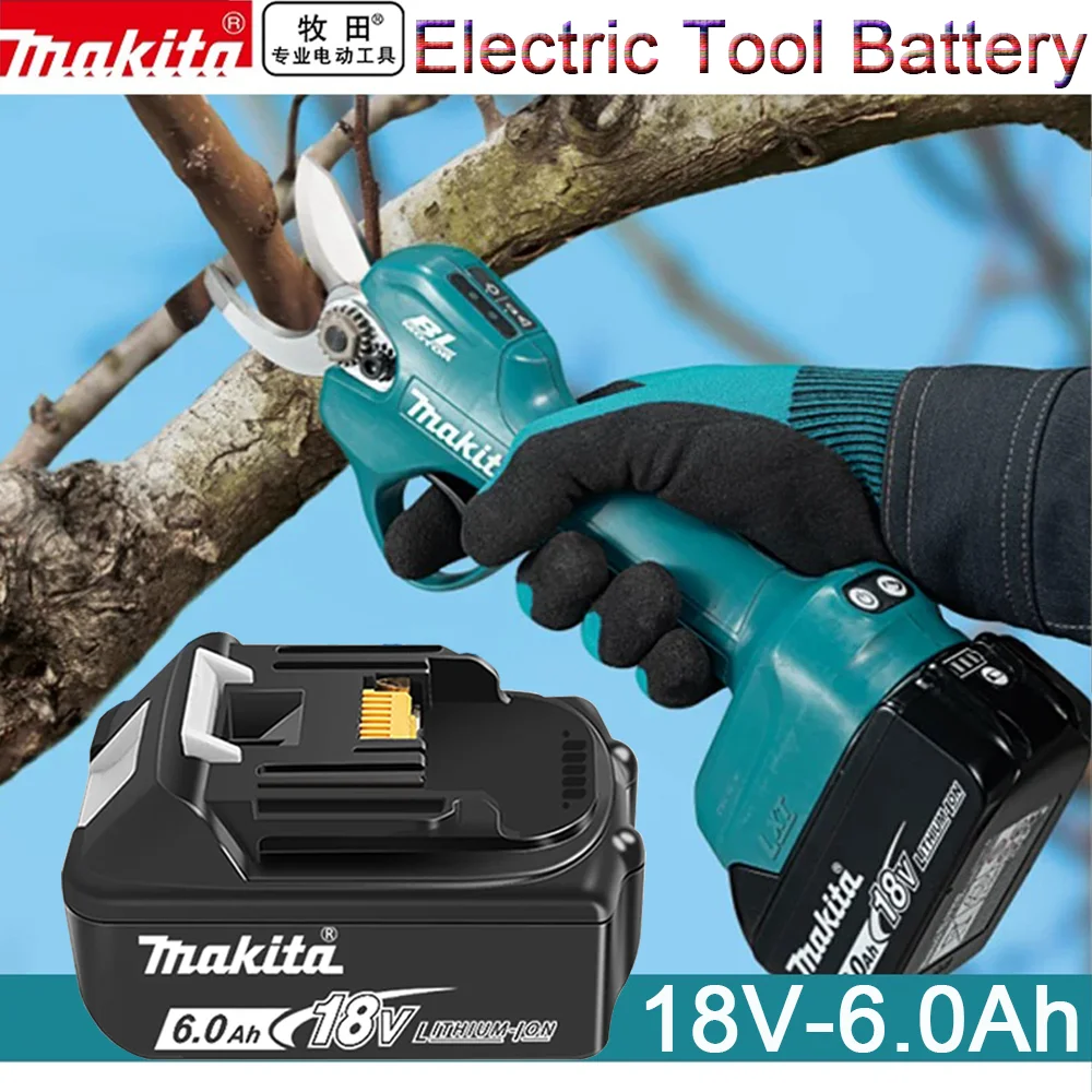 100% original makita battery, 18v Tools Lithium Battery 6Ah for makita DTW700 DDF487 DTD173 DGA404 HR140D DJV182
100% original makita battery, 18v Tools Lithium Battery 6Ah for makita DTW700 DDF487 DTD173 DGA404 HR140D DJV182