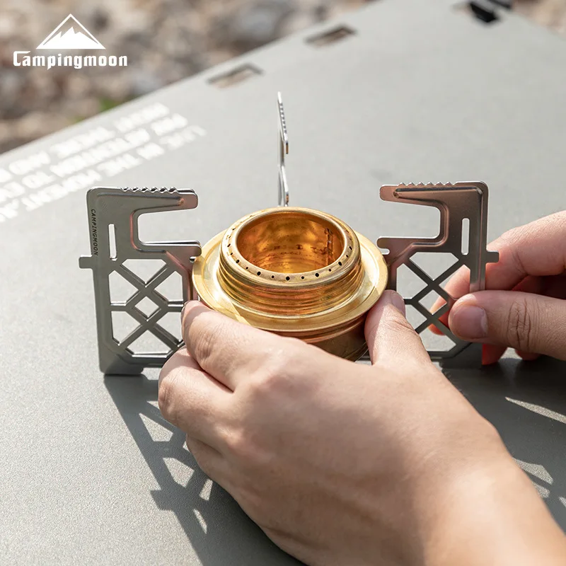 CAMPINGMOON AS-1 Alcohol Stove Outdoor Small Picnic Equipment Brass Stove Liquid Alcohol Stove
CAMPINGMOON AS-1 Alcohol Stove Outdoor Small Picnic Equipment Brass Stove Liquid Alcohol Stove