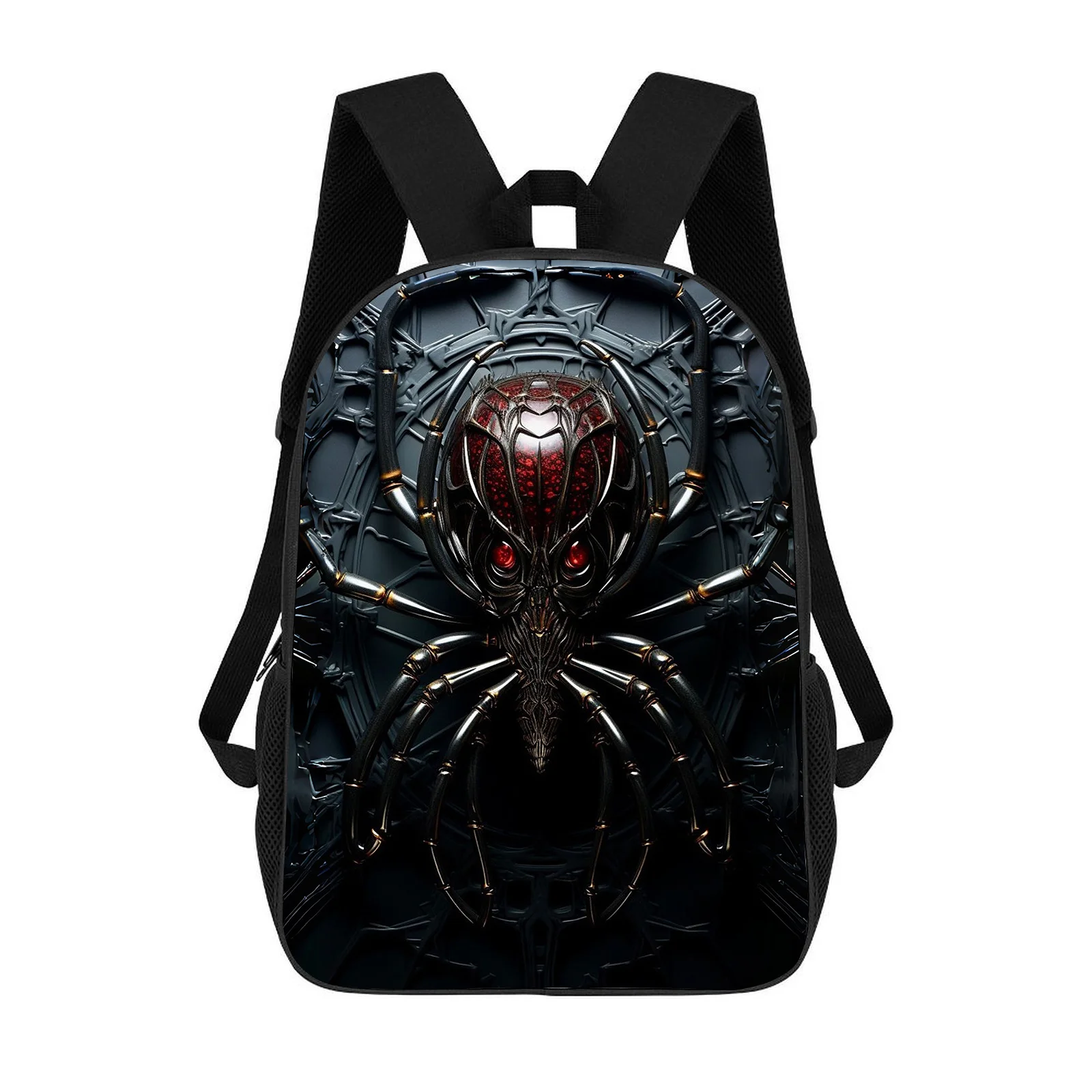 Spider Pattern Backpack: Casual School Bag, Unisex - Lightweight Design, Zipper Open and Close, Adjustable Shoulder Strap
Spider Pattern Backpack: Casual School Bag, Unisex - Lightweight Design, Zipper Open and Close, Adjustable Shoulder Strap