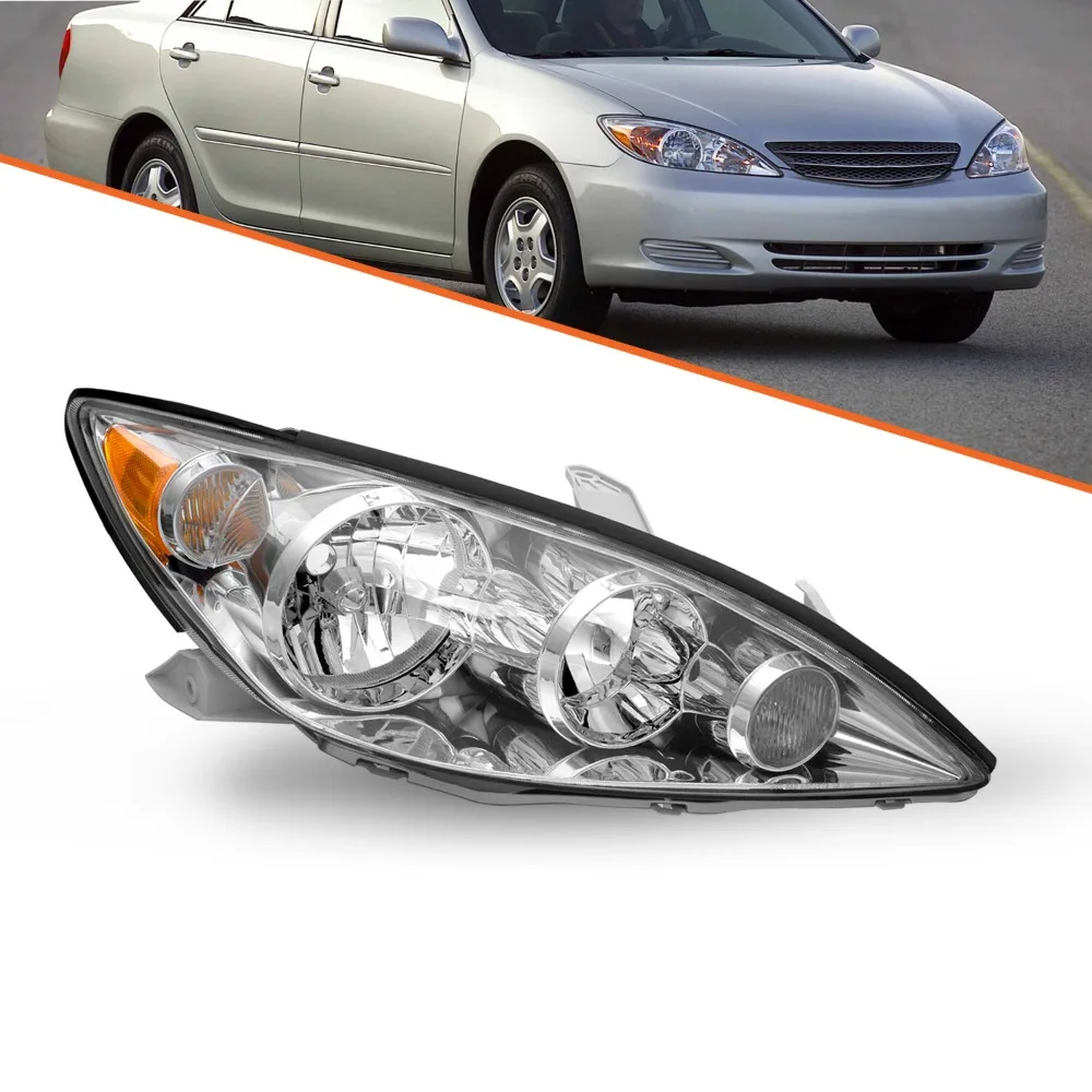 For 05-06 Toyota Camry Passenger Side Headlamp Chrome Amber Halogen Headlight
For 05-06 Toyota Camry Passenger Side Headlamp Chrome Amber Halogen Headlight