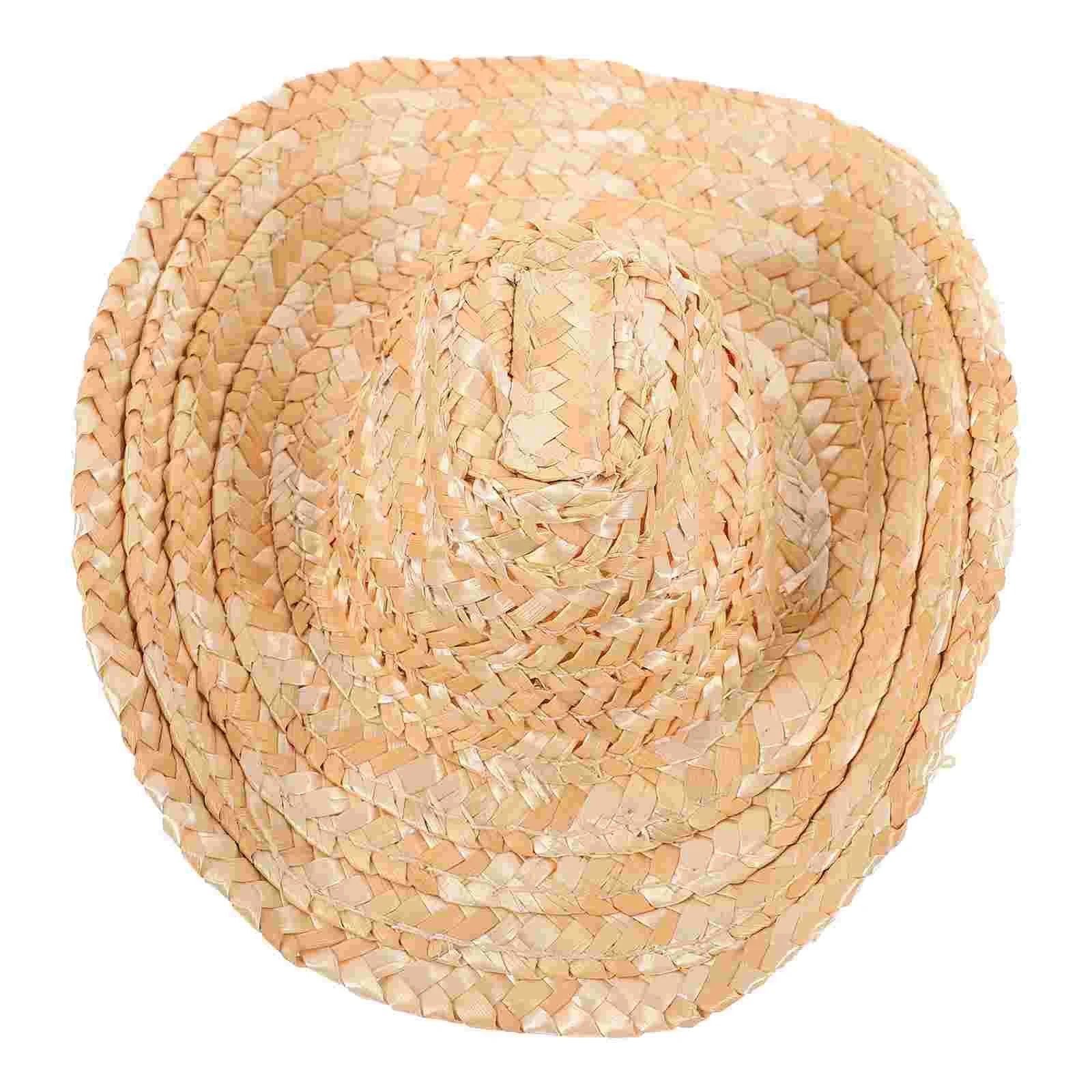 DIY Craft Hats Photo Prop Creative Ornament Mini Cowboy Straw Decor Model Accessory Miniature Tiny
DIY Craft Hats Photo Prop Creative Ornament Mini Cowboy Straw Decor Model Accessory Miniature Tiny