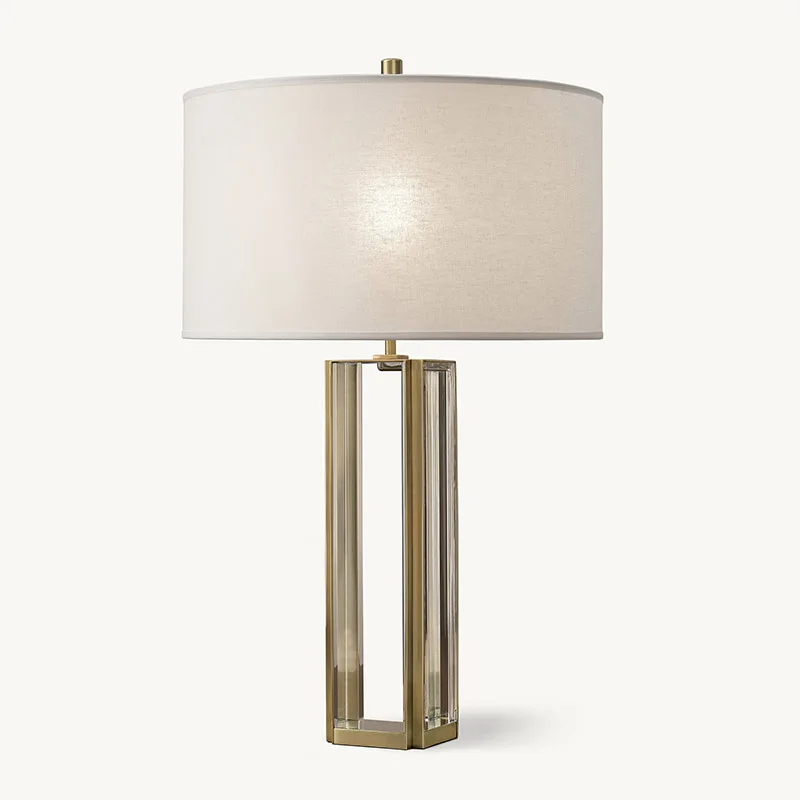 Exquisite Indoor Nightstand Decorative Lighting Modern Study Indoor Brass Crystal Table Lamp for Living Room Desk Lamp Light
Exquisite Indoor Nightstand Decorative Lighting Modern Study Indoor Brass Crystal Table Lamp for Living Room Desk Lamp Light