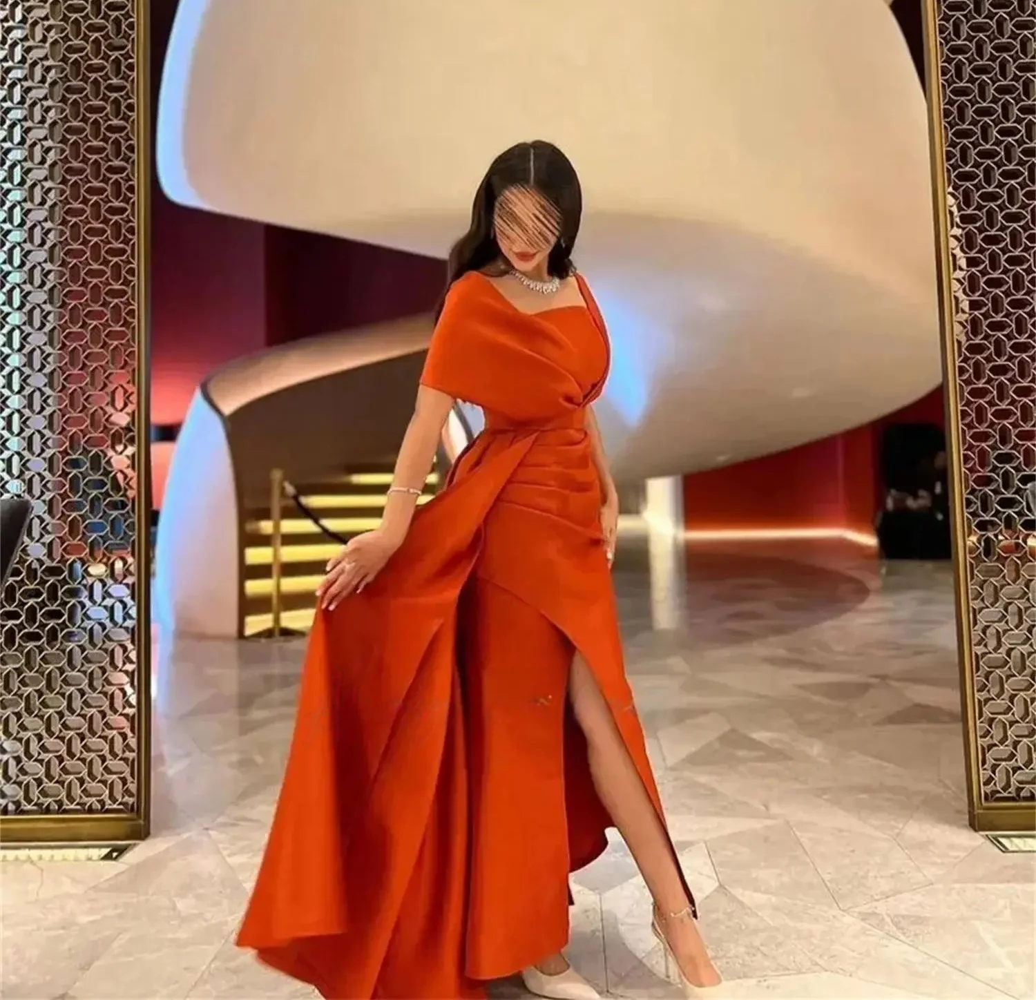 Оранжевое длинное платье с разрезом на заказ Вечерние платья Pastrol Унисекс Джерси Ретро Дубай Саудовская Аравия Израиль Пром по индивидуальному заказу
Оранжевое длинное платье с разрезом на заказ Вечерние платья Pastrol Унисекс Джерси Ретро Дубай Саудовская Аравия Израиль Пром по индивидуальному заказу