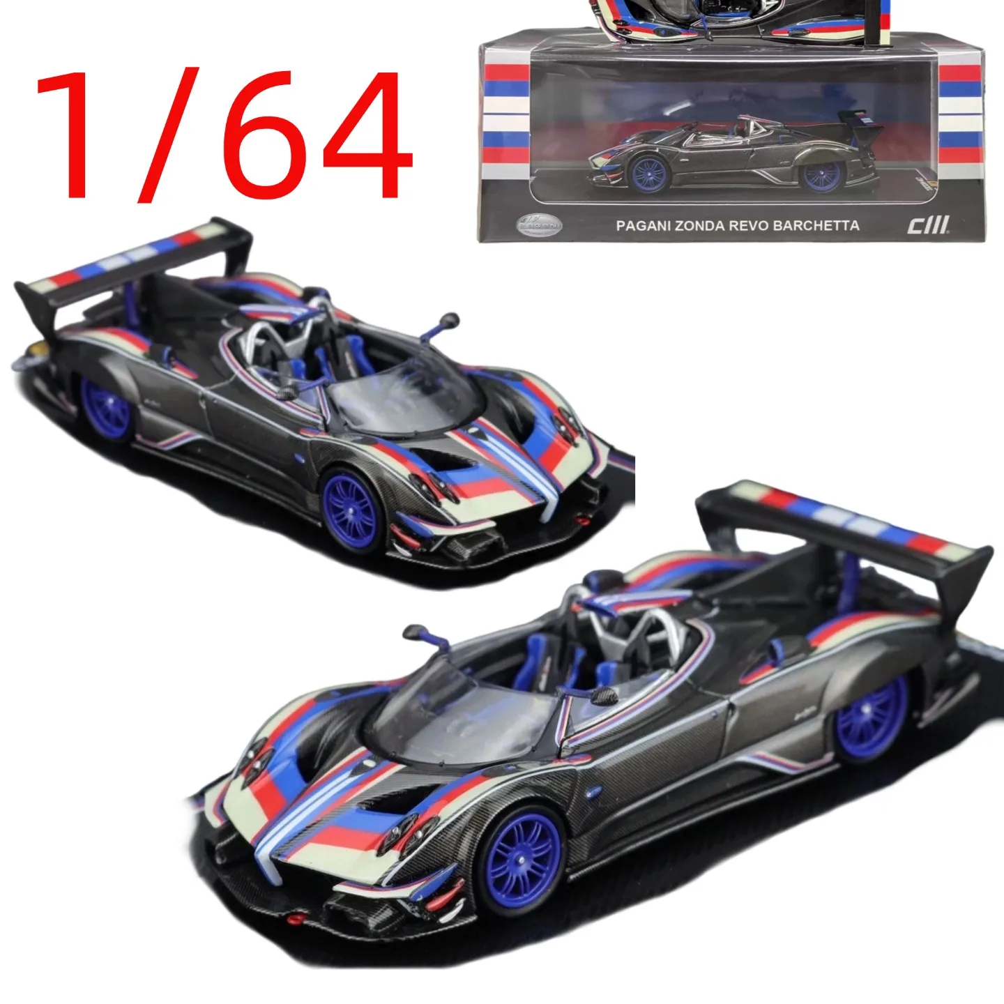 CM Diecast 1/64 Scale Pagani Zentra Revo Barchetta Convertible Sports Car Model Alloy Pagani Zonda R Play Vehicles Model Toy
CM Diecast 1/64 Scale Pagani Zentra Revo Barchetta Convertible Sports Car Model Alloy Pagani Zonda R Play Vehicles Model Toy