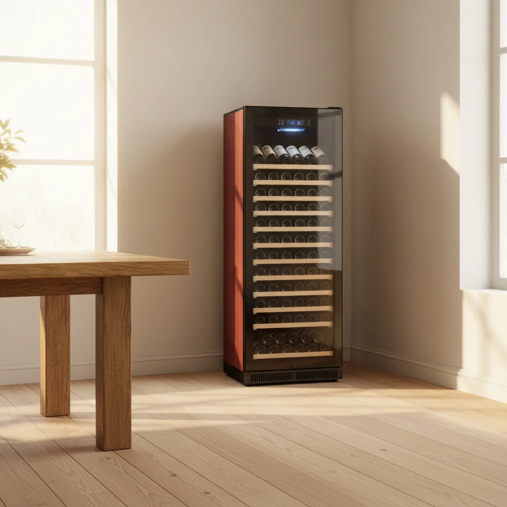 Constant Temperature Red Wine Cabinet 320L 120BOTTLES Electronic Red Wine zer Cooler
Constant Temperature Red Wine Cabinet 320L 120BOTTLES Electronic Red Wine zer Cooler