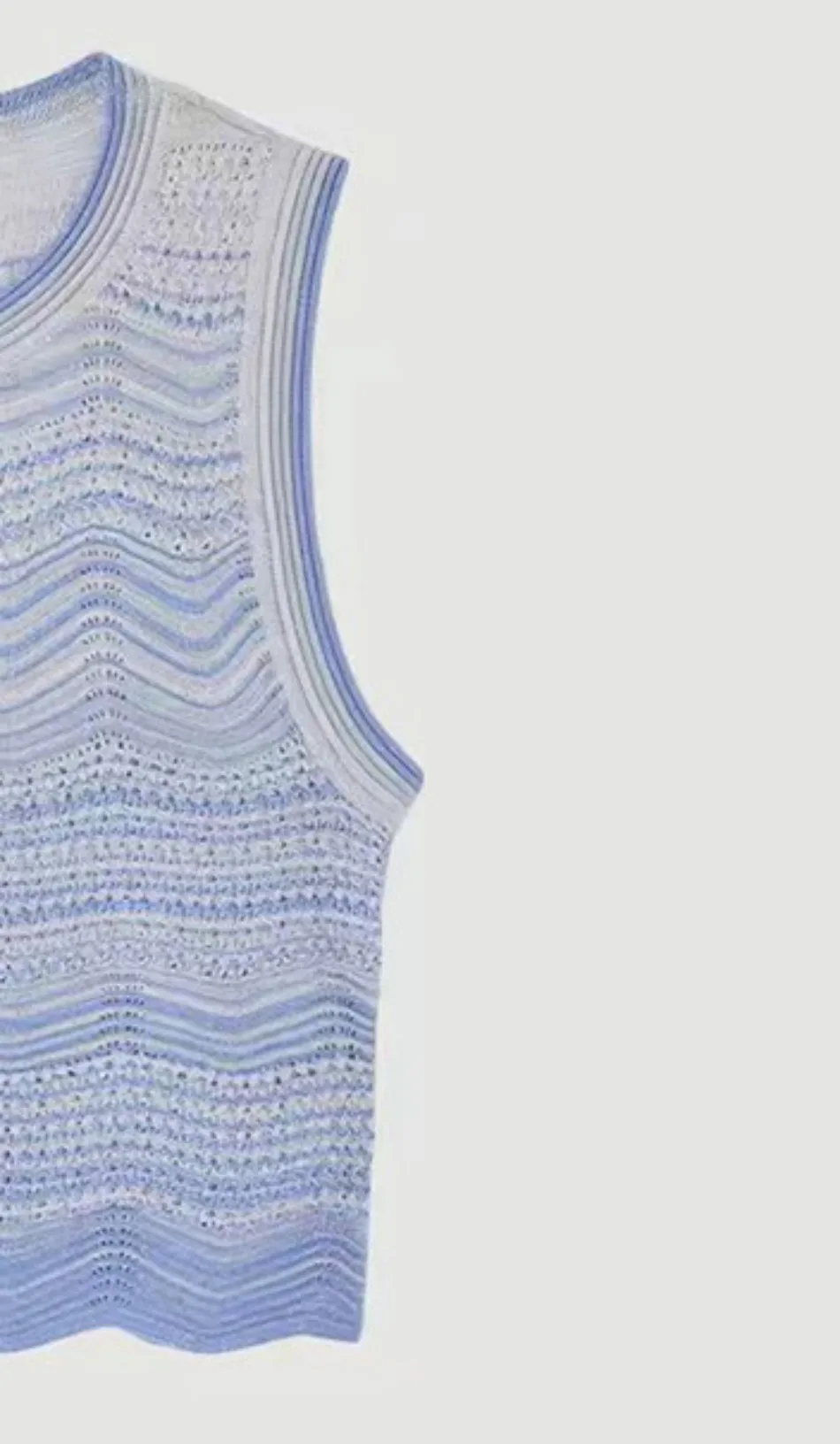 2026 Spring Summer Women Wave Shaped Jacquard Set Slim Fit Knitted O-neck Sleeveless Fashion Vest + A-Line Midi Skirt
2026 Spring Summer Women Wave Shaped Jacquard Set Slim Fit Knitted O-neck Sleeveless Fashion Vest + A-Line Midi Skirt
