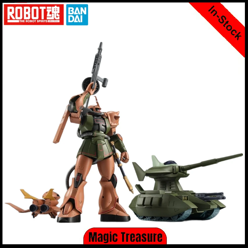 In Stock Original Bandai ROBOT Soul Mobile Suit MSV MS-06FS Karma Zakull and Magera Tank Earth Landing Combat Set Model
In Stock Original Bandai ROBOT Soul Mobile Suit MSV MS-06FS Karma Zakull and Magera Tank Earth Landing Combat Set Model