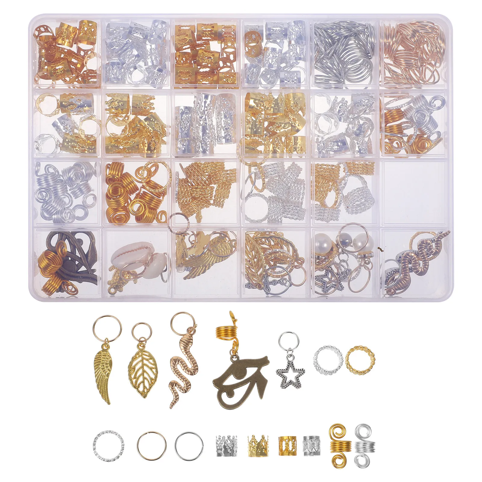 1Set Hair Jewelry for Braids Dreadlock Accessories Metal Braid Charms Braiding Pendants Christmas Birthday Party Hair Decoration
1Set Hair Jewelry for Braids Dreadlock Accessories Metal Braid Charms Braiding Pendants Christmas Birthday Party Hair Decoration