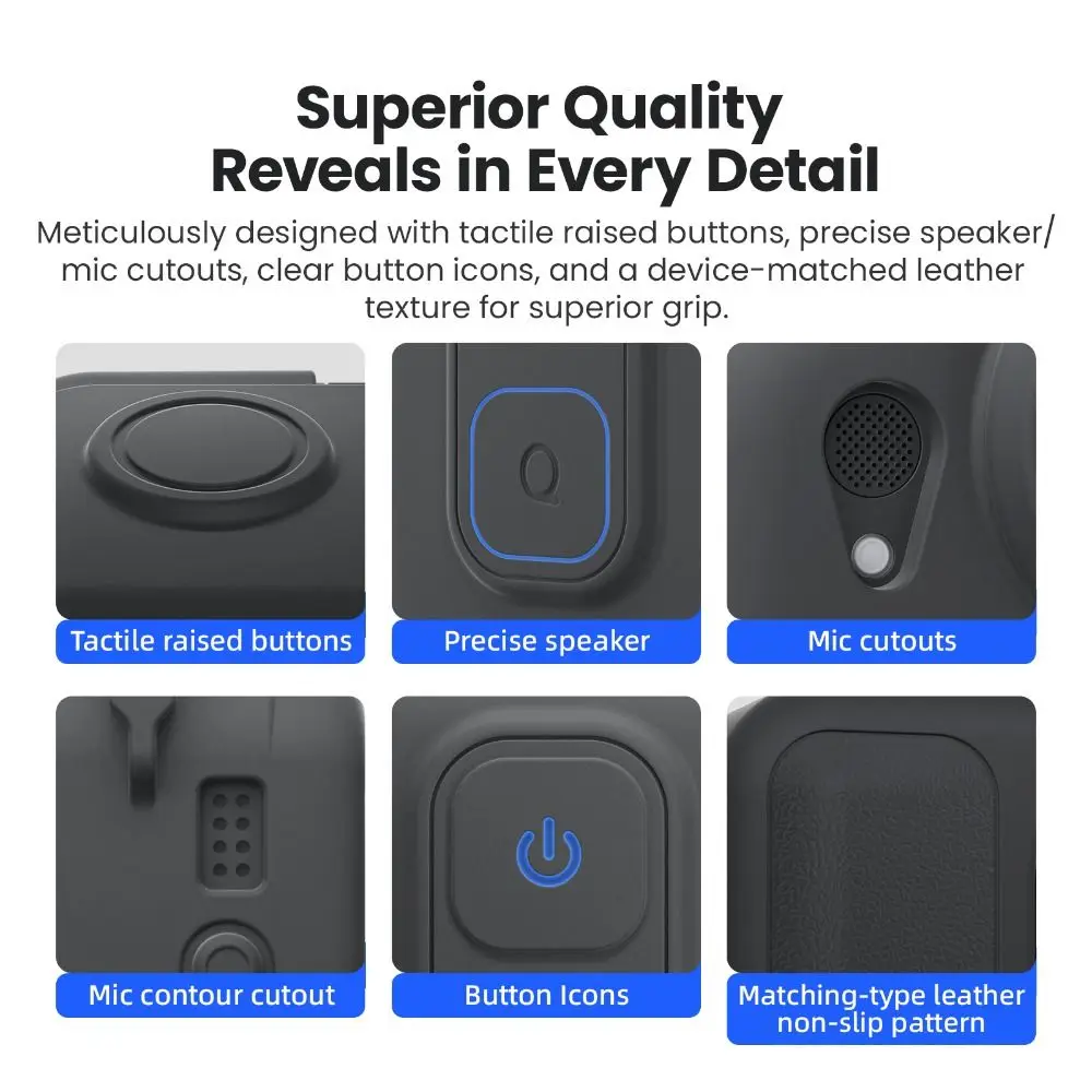 Silicone Protective Case Scratch-proof With Anti-lost Rope Camera Protector Full Coverage Lens Cap for Insta360 Go Ultra
Silicone Protective Case Scratch-proof With Anti-lost Rope Camera Protector Full Coverage Lens Cap for Insta360 Go Ultra