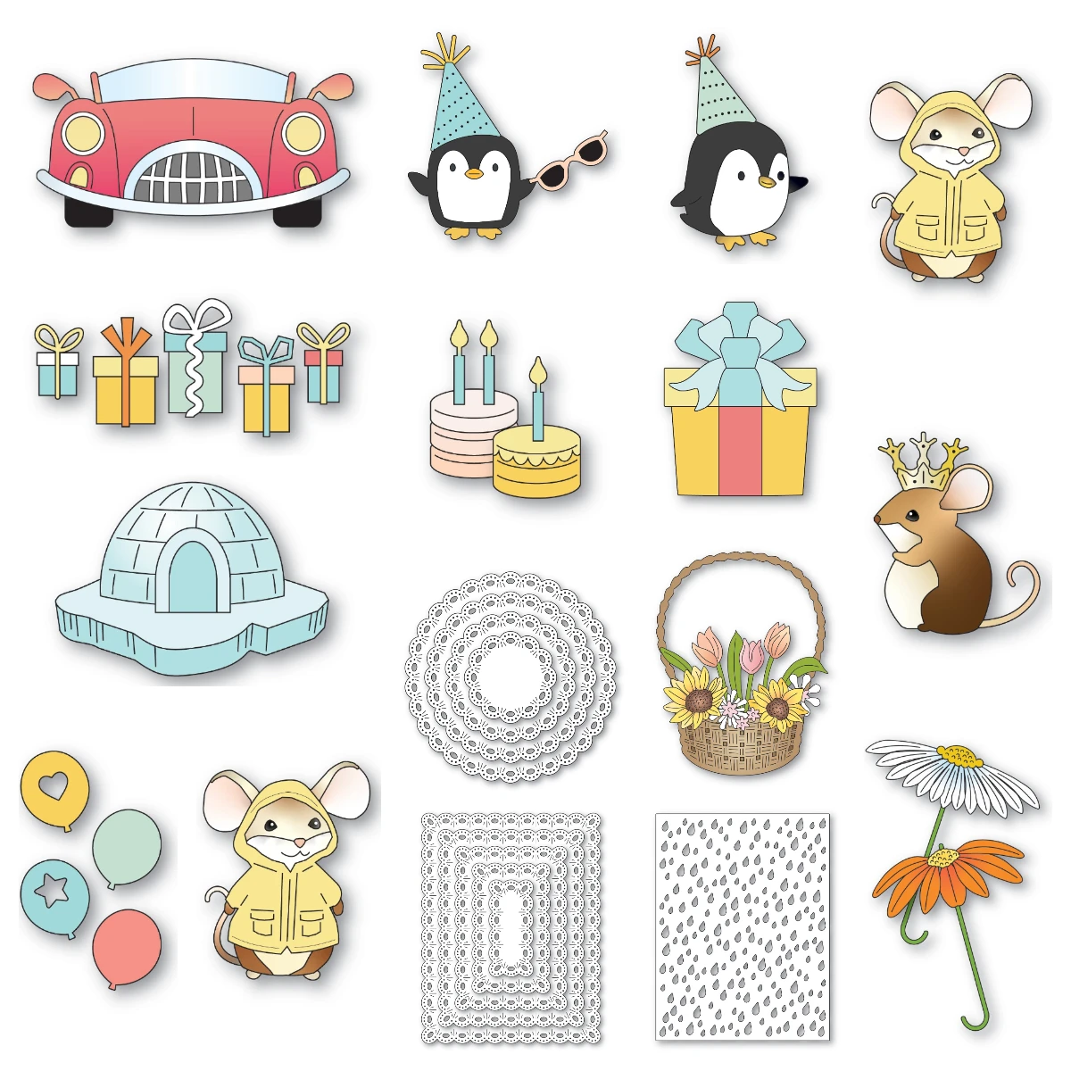 2026 New Daisy Umbrellas Metal Cutting Dies Scrapbooking Embossed Making Paper Card Album DIY Cut Craft Decoration
2026 New Daisy Umbrellas Metal Cutting Dies Scrapbooking Embossed Making Paper Card Album DIY Cut Craft Decoration