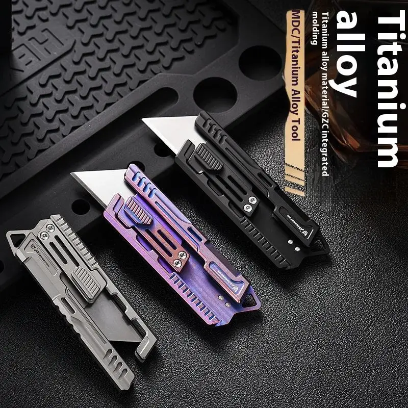 TISUR High-End Portable Outdoor Camping Knife Set,EDC knife,New Titanium Alloy Art Knives with Protective Pendant Express Letter
TISUR High-End Portable Outdoor Camping Knife Set,EDC knife,New Titanium Alloy Art Knives with Protective Pendant Express Letter