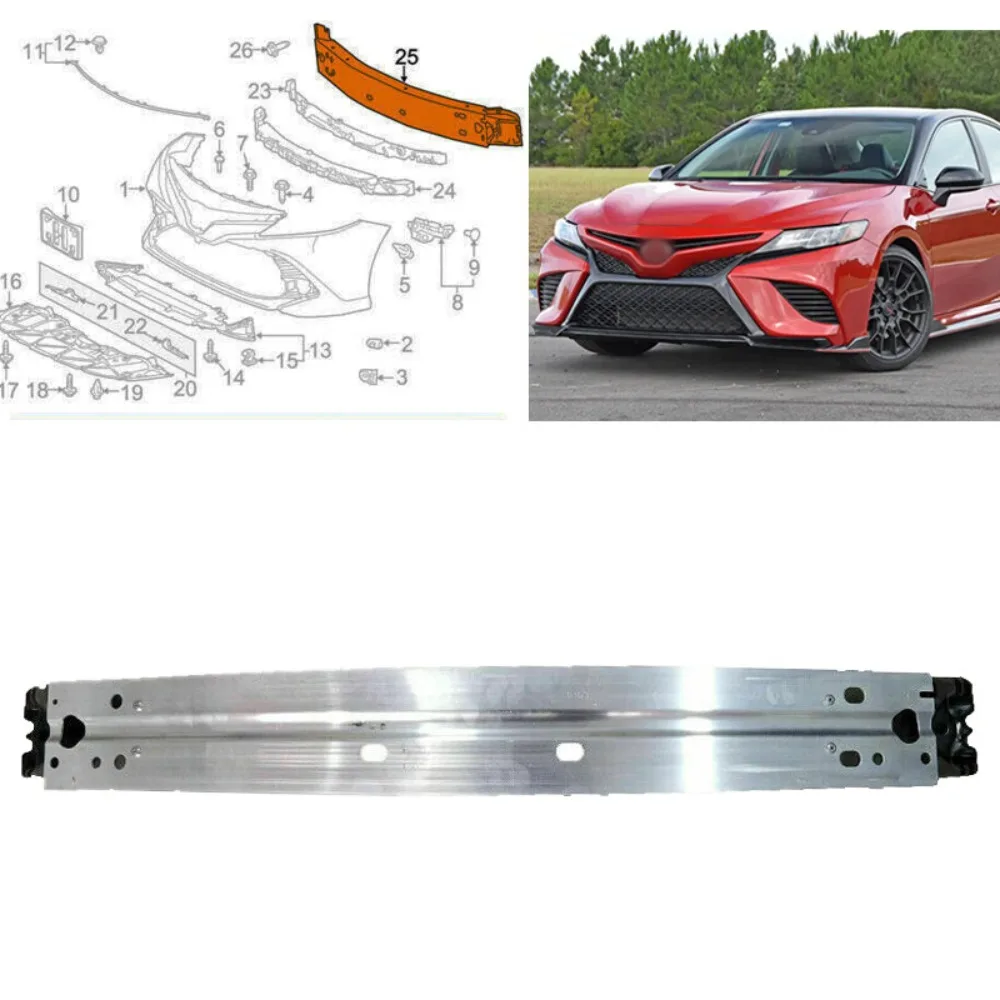 Fit Toyota Avalon Camry 2018 2019-2022 Front Bumper Reinforcement Impact Rebar
Fit Toyota Avalon Camry 2018 2019-2022 Front Bumper Reinforcement Impact Rebar