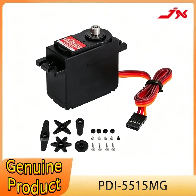 JX Servo PDI-5515MG 15KG High Precision Steering Metal Gear Standard Digital Servo for 1:8/1:10 RC Car Airplane Parts
JX Servo PDI-5515MG 15KG High Precision Steering Metal Gear Standard Digital Servo for 1:8/1:10 RC Car Airplane Parts
