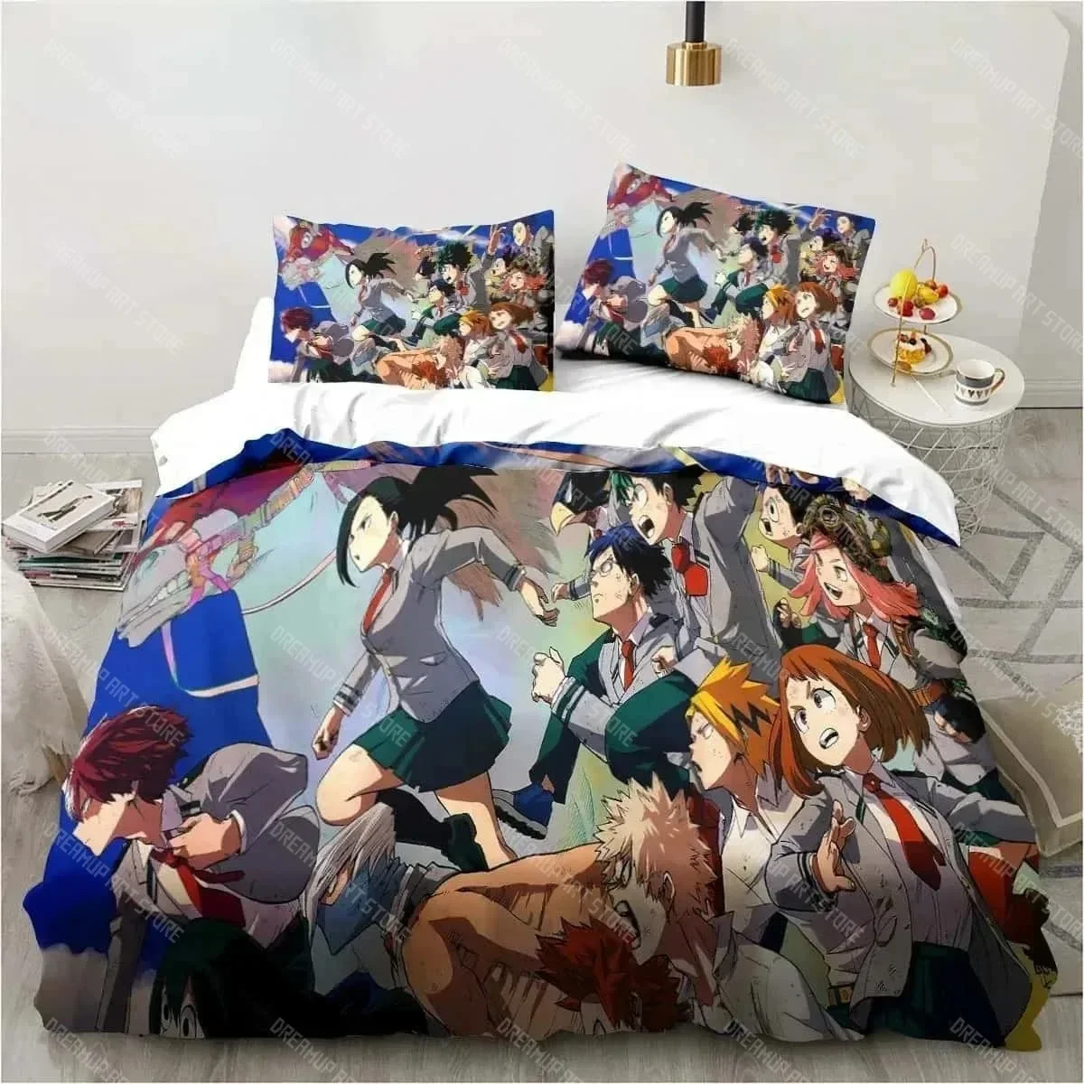 3D Print Bedding Gift Anime My Hero Academia Bedding Set Single Twin Full Queen King Size Bed Set Adult Kid Bedroom Home Textile
3D Print Bedding Gift Anime My Hero Academia Bedding Set Single Twin Full Queen King Size Bed Set Adult Kid Bedroom Home Textile