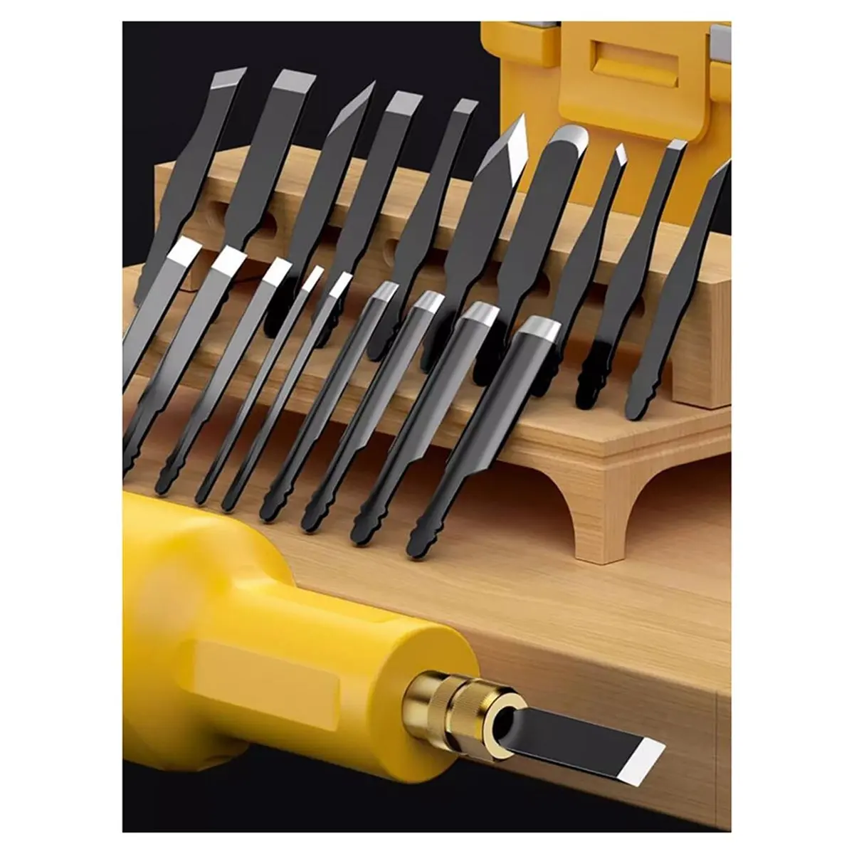 2025+ электрический гравировальный станок по дереву перезаряжаемый портативный электрический долото резак по дереву с 20 сменными лезвиями
2025+ электрический гравировальный станок по дереву перезаряжаемый портативный электрический долото резак по дереву с 20 сменными лезвиями