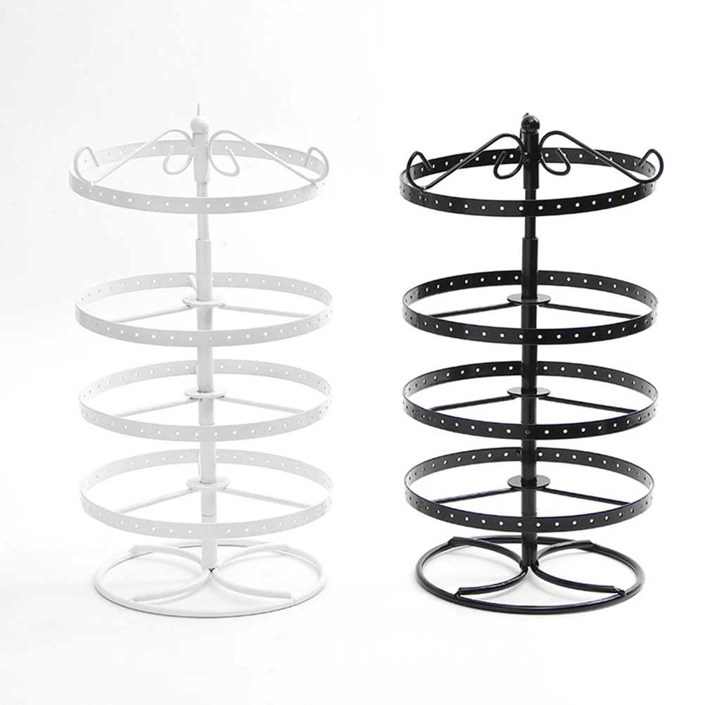 1Pcs Jewelry Display Stand Earrings Rack 4 Layer Metal Rotating Durable Organizer Ear Accessories Storage Holder for Home Retail
1Pcs Jewelry Display Stand Earrings Rack 4 Layer Metal Rotating Durable Organizer Ear Accessories Storage Holder for Home Retail