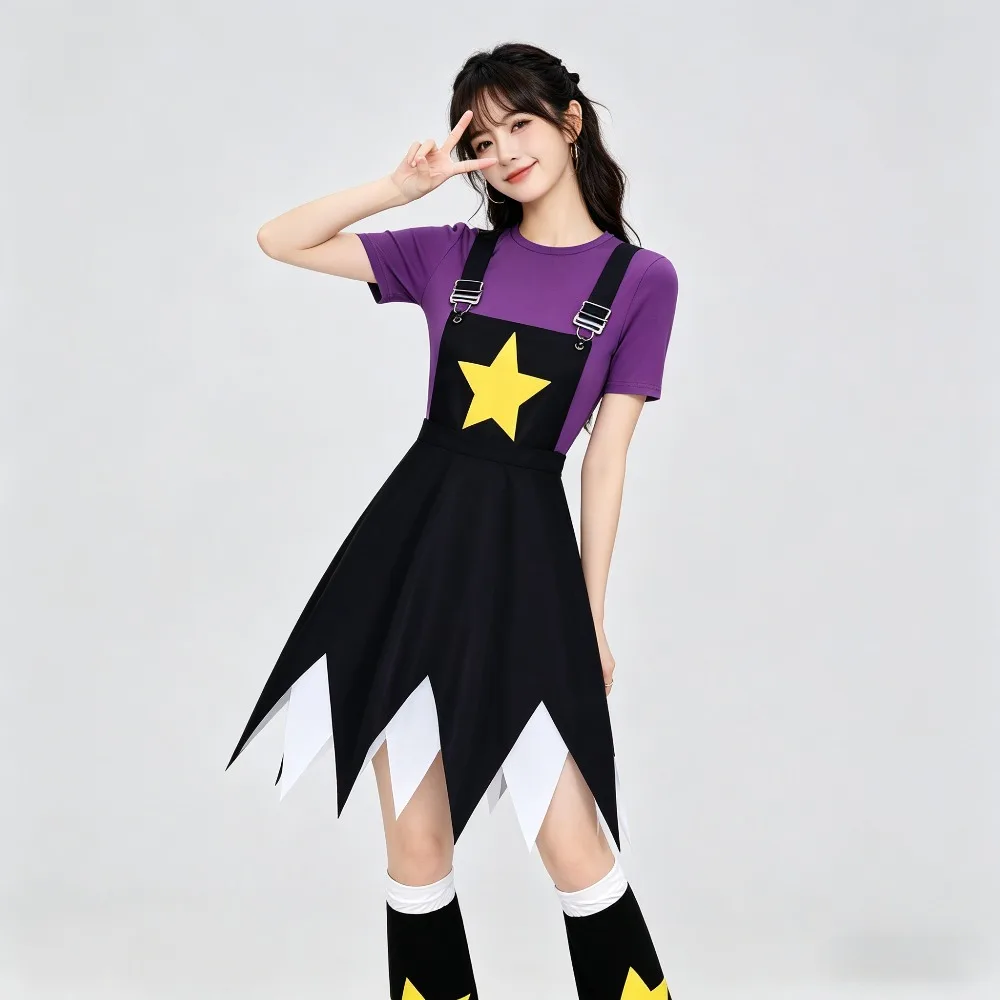 Princess Lily Women's Cute Dress Full Set Stockings Accessories Casual Daily Halloween Comic Con Carnival Party Cosplay Costume
Princess Lily Women's Cute Dress Full Set Stockings Accessories Casual Daily Halloween Comic Con Carnival Party Cosplay Costume