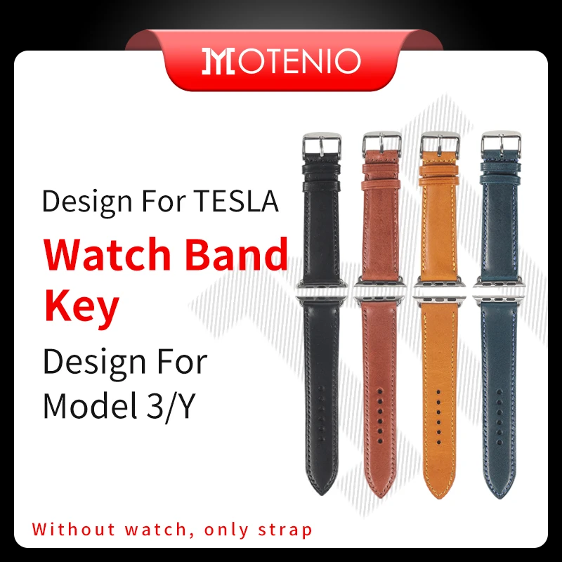 MOTENIO Smart Watch Band Wrist Band Key Design For Tesla Model 3 / Model Y KeyCard Key Watch Band
MOTENIO Smart Watch Band Wrist Band Key Design For Tesla Model 3 / Model Y KeyCard Key Watch Band