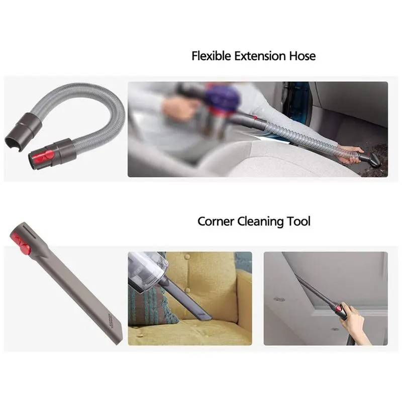 goodok For Dyson V11 V10 V12 V8 V7 Replacement Brushes Nozzle Accessories Tool Kit Vacuum Cleaner Spare Parts
goodok For Dyson V11 V10 V12 V8 V7 Replacement Brushes Nozzle Accessories Tool Kit Vacuum Cleaner Spare Parts