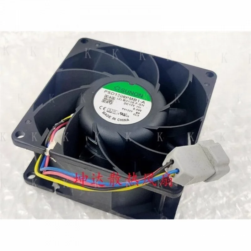 C FOR SUNON PSD1208PMB1-A 8038 DC12V 9.4W 8CM 4-Pin High Airflow Cooling Fan
C FOR SUNON PSD1208PMB1-A 8038 DC12V 9.4W 8CM 4-Pin High Airflow Cooling Fan