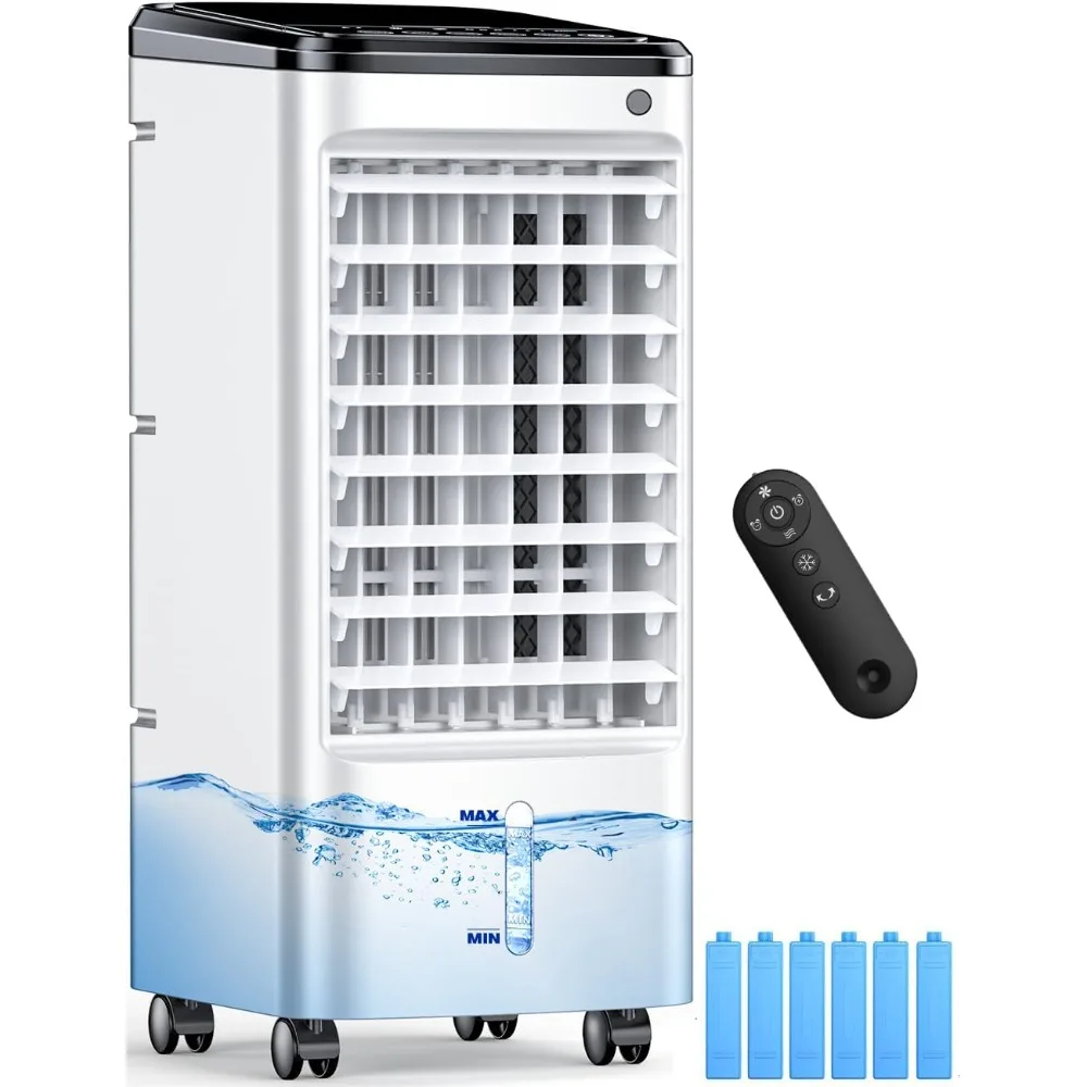 Swamp cooler air conditioner,automatic timer, 6 upgraded ice packs,3-speed windowless air conditioner,intelligent remote control
Swamp cooler air conditioner,automatic timer, 6 upgraded ice packs,3-speed windowless air conditioner,intelligent remote control