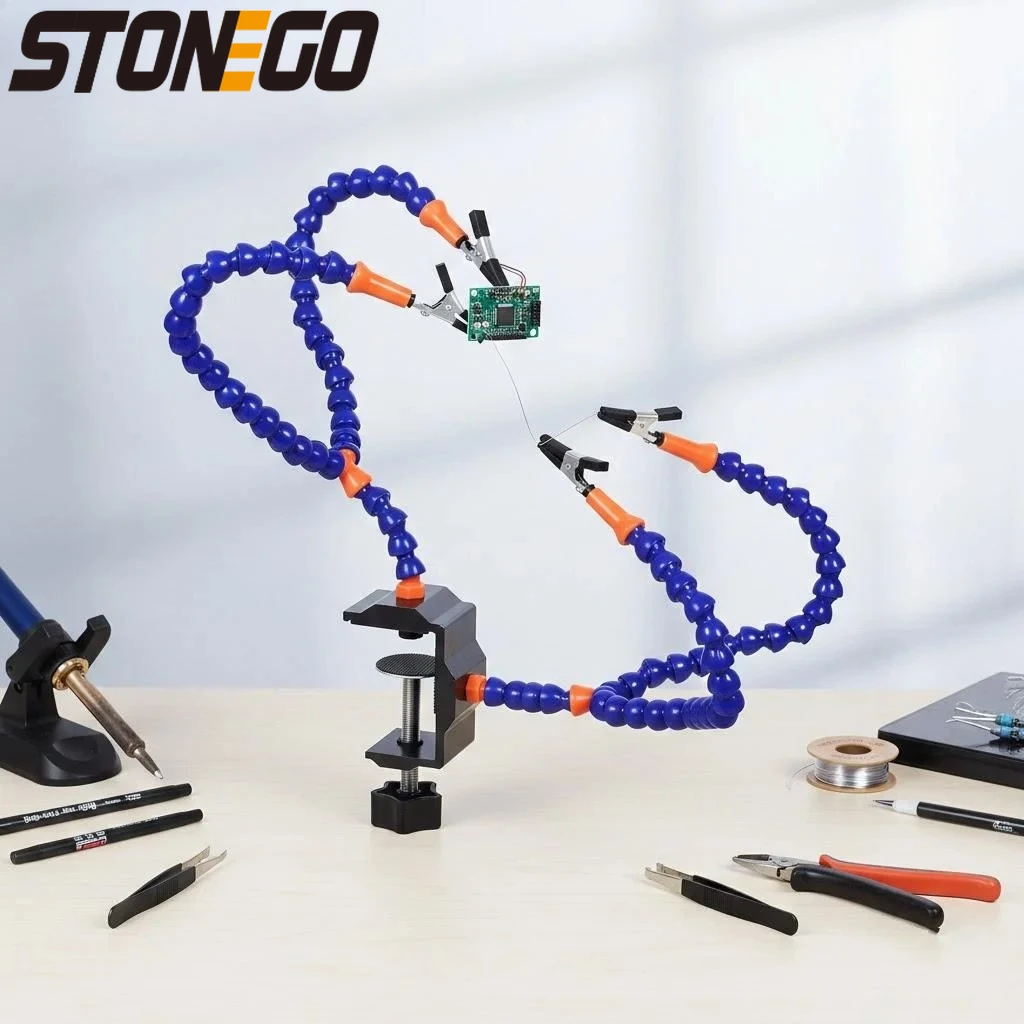 Plastic Table Clamp Set Soldering Iron Holder PCB Workstation Helping Hands Electronics Repair Tool Accessory
Plastic Table Clamp Set Soldering Iron Holder PCB Workstation Helping Hands Electronics Repair Tool Accessory