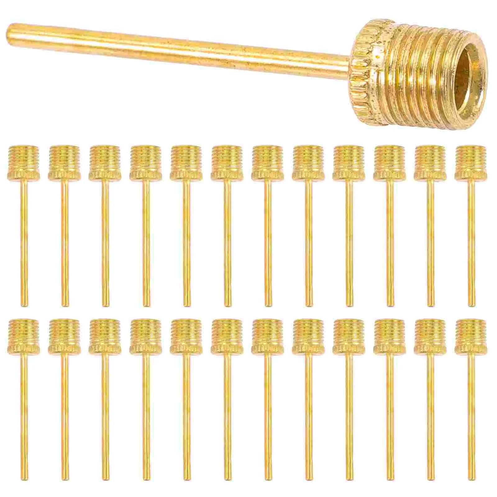 100 Pcs Metal Inflator Air Pump Needle for Sports Balls Basketball Soccer Volleyball Rugby Football Quick Inflate Easy Storage
100 Pcs Metal Inflator Air Pump Needle for Sports Balls Basketball Soccer Volleyball Rugby Football Quick Inflate Easy Storage