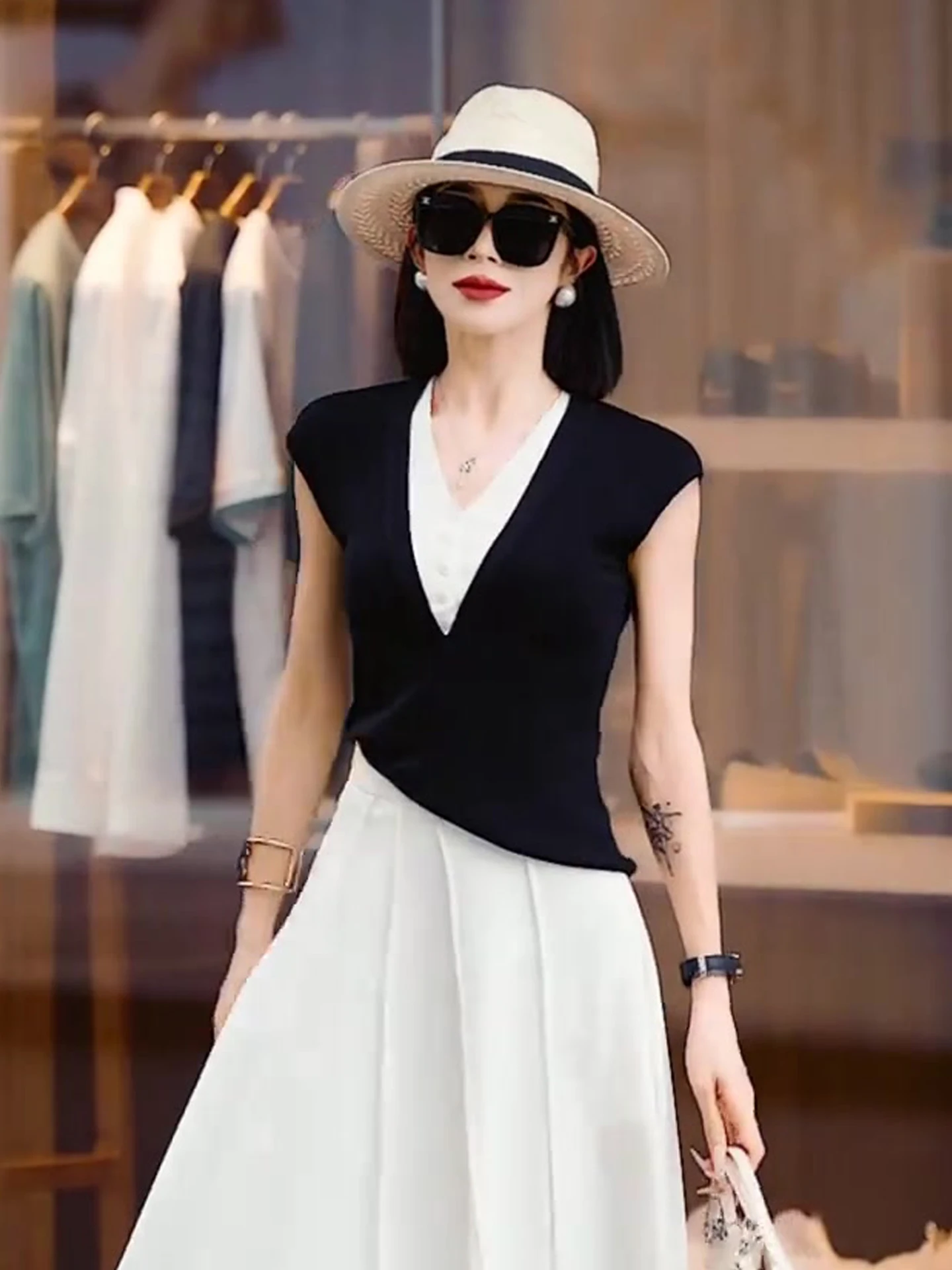 Color Blo Slim Fit Трикотаж Повседневный для поездок на работу Sle Летний модный оверсайз ort Sve V Ne Свитер Ele из двух предметов
Color Blo Slim Fit Трикотаж Повседневный для поездок на работу Sle Летний модный оверсайз ort Sve V Ne Свитер Ele из двух предметов