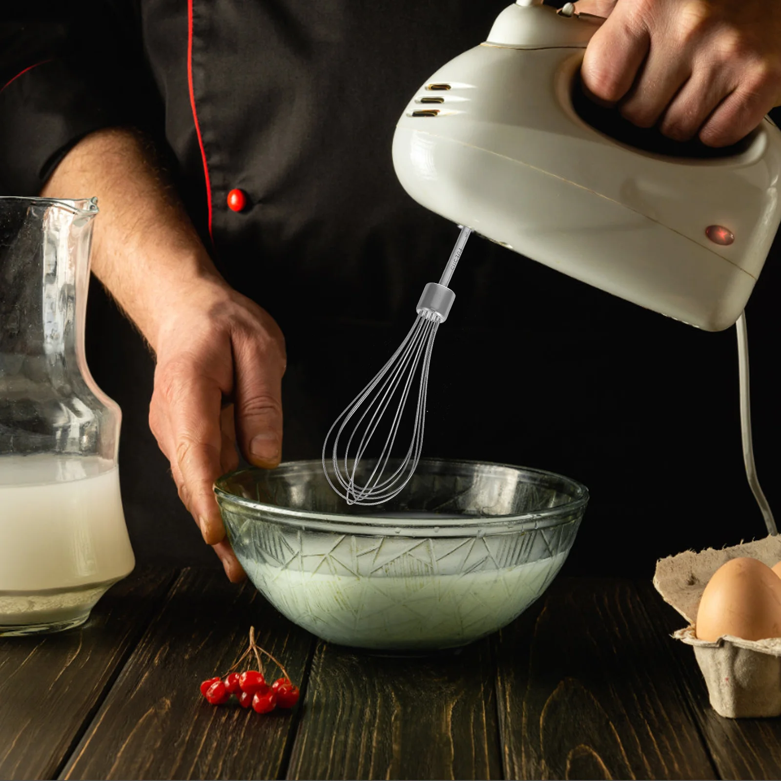 2Pcs Egg Beaters Stainless Steel Hand Mixer Attachments Replacement Parts for Baking Cooking Mixing Kitchen Tools
2Pcs Egg Beaters Stainless Steel Hand Mixer Attachments Replacement Parts for Baking Cooking Mixing Kitchen Tools