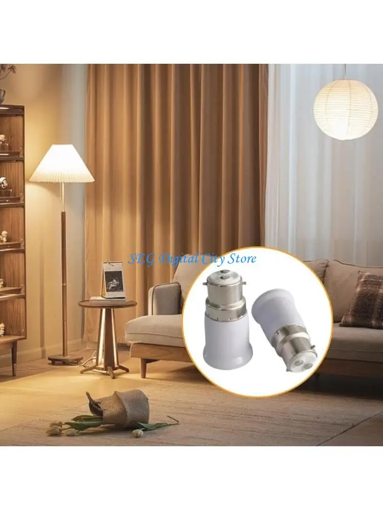 U75B B22 to E27 Bulb Socket Adapter Screw Base Converter For Home Commercial Lighting
U75B B22 to E27 Bulb Socket Adapter Screw Base Converter For Home Commercial Lighting
