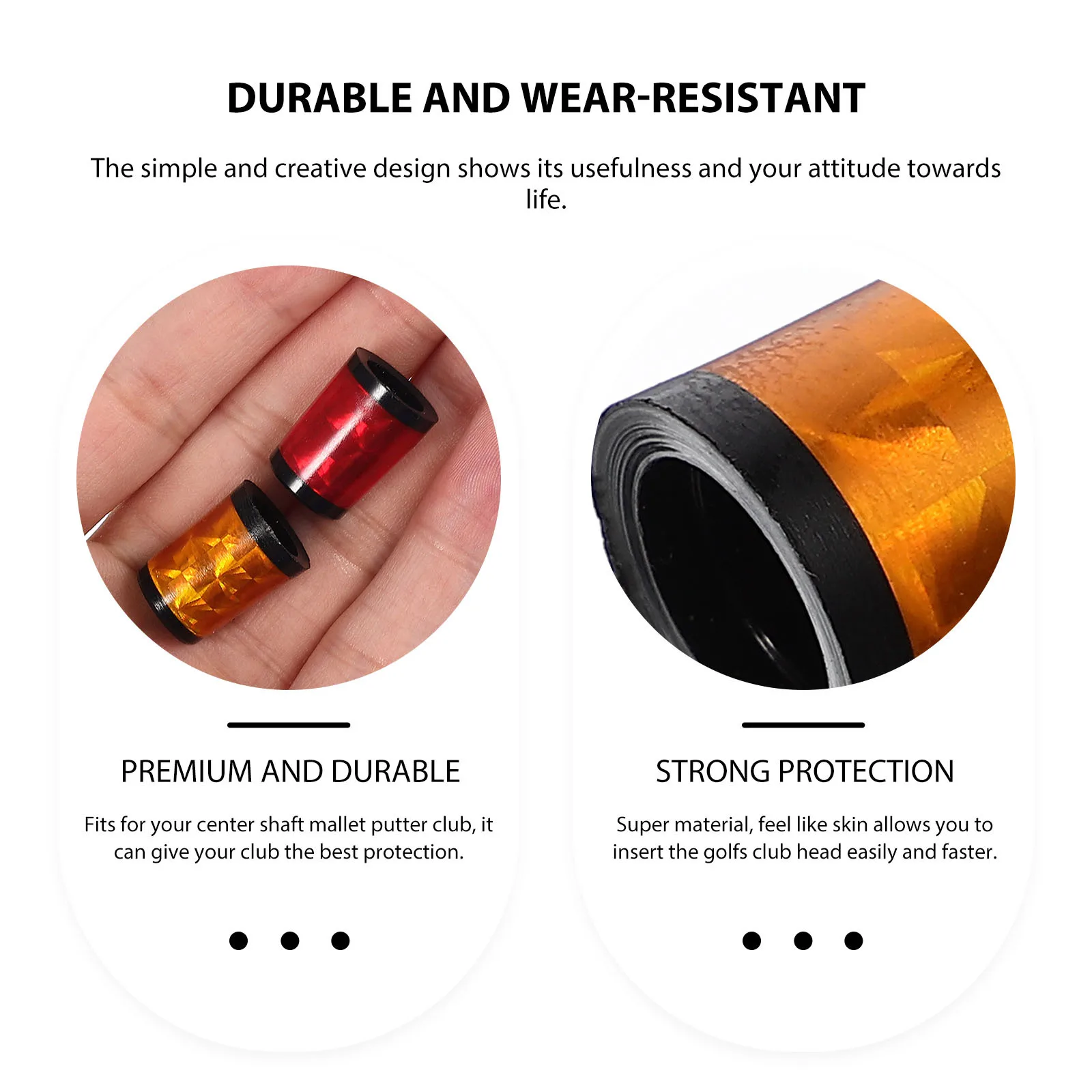 2Pcs Golfs Club Ferrules Durable Lightweight Protection Covers Practical Wear-Resistant Golfing Supplies Accessories 
2Pcs Golfs Club Ferrules Durable Lightweight Protection Covers Practical Wear-Resistant Golfing Supplies Accessories