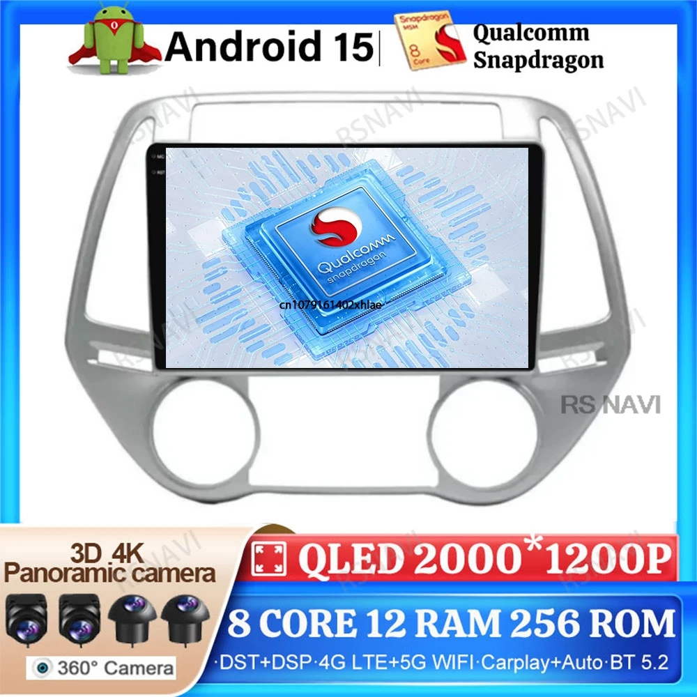 Android 15 Car Radio For Hyundai I20 2012 - 2014 2DIN GPS Head Unit Multimedia BT Navigation DSP 4G LTE Wireless Carplay Auto
Android 15 Car Radio For Hyundai I20 2012 - 2014 2DIN GPS Head Unit Multimedia BT Navigation DSP 4G LTE Wireless Carplay Auto