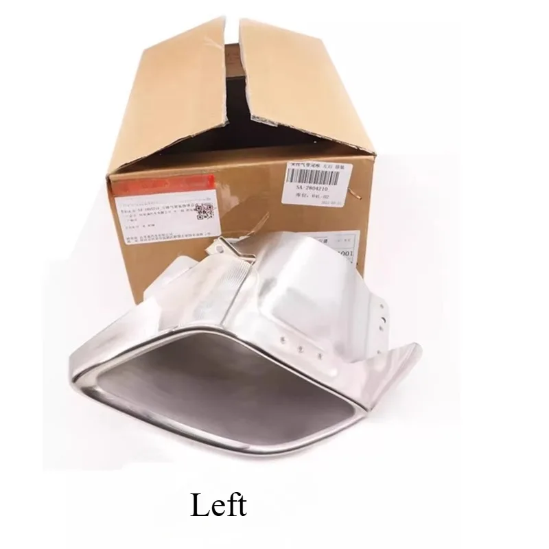 SA-2804210 Genuine Muffler Exhaust Tailpipe Decorative Frame Cover Stainless Steel for BYD Song DM
SA-2804210 Genuine Muffler Exhaust Tailpipe Decorative Frame Cover Stainless Steel for BYD Song DM