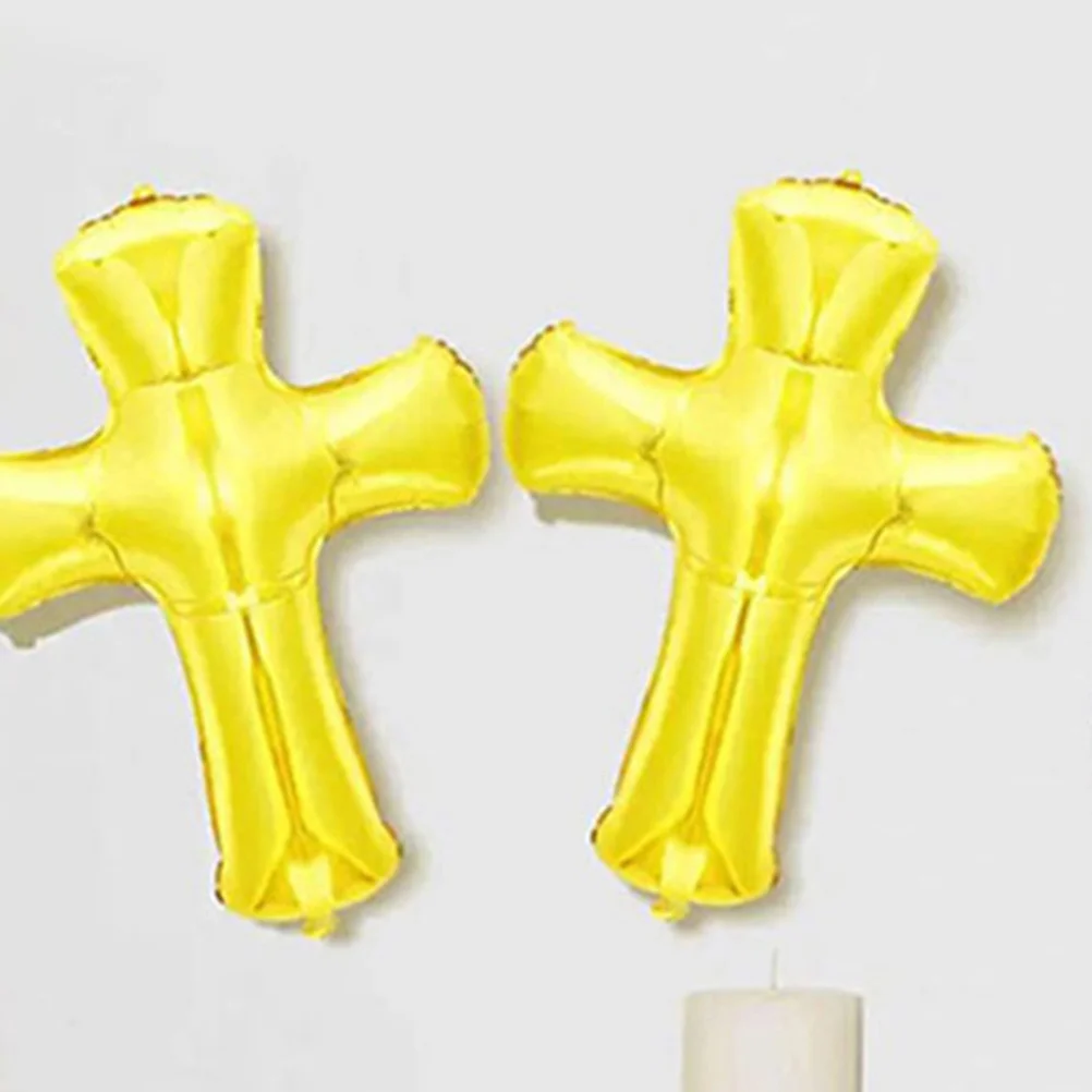 6Pcs Baby Shower Cross Balloons Aluminum Foil Baptism Birthday Party Decoration Christening Jesus Ballon Cross Balloons
6Pcs Baby Shower Cross Balloons Aluminum Foil Baptism Birthday Party Decoration Christening Jesus Ballon Cross Balloons