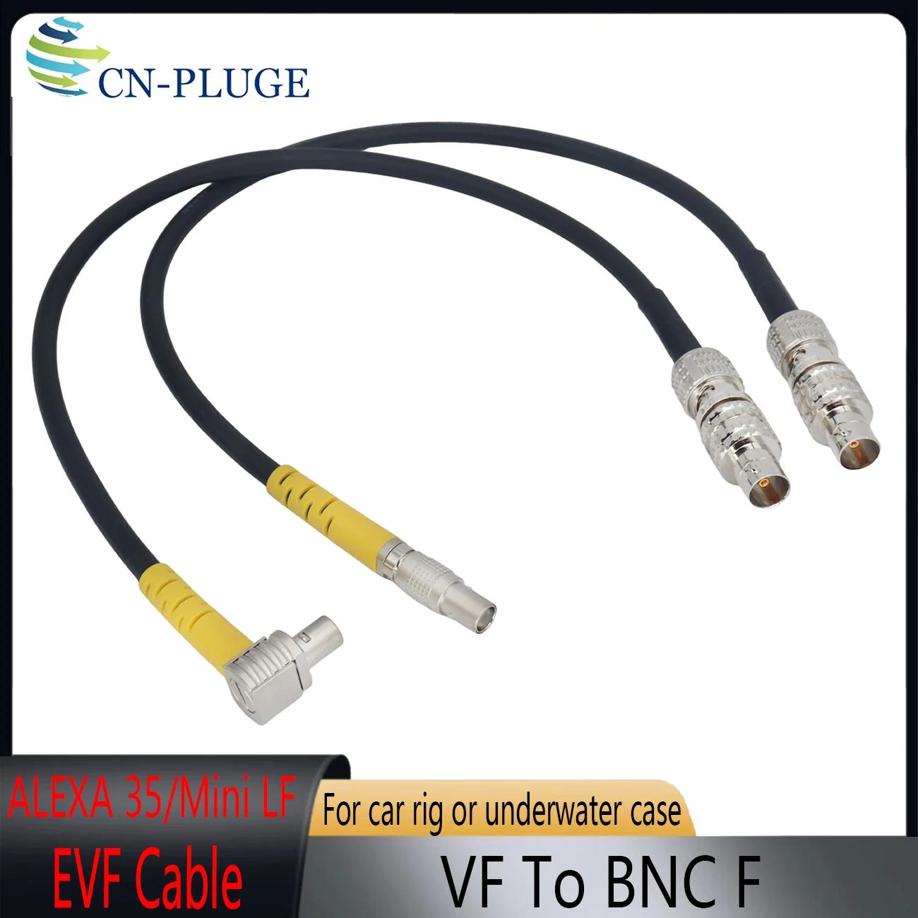 ARRI Mini LF/ARRI Alexa35 Camera VF To BNC Female Eyepiece Cable For Extending it With BNC for Car Rig or Underwater Case
ARRI Mini LF/ARRI Alexa35 Camera VF To BNC Female Eyepiece Cable For Extending it With BNC for Car Rig or Underwater Case