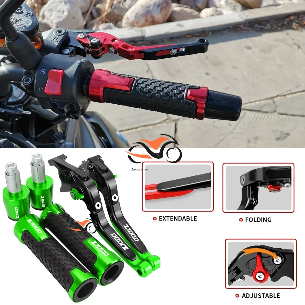 For KAWASAKI Z1000 2007 - 2016 2008 2015 2014 2013 2012 2010 Brake Clutch Levers Handlebar Grips Ends Accessories
For KAWASAKI Z1000 2007 - 2016 2008 2015 2014 2013 2012 2010 Brake Clutch Levers Handlebar Grips Ends Accessories
